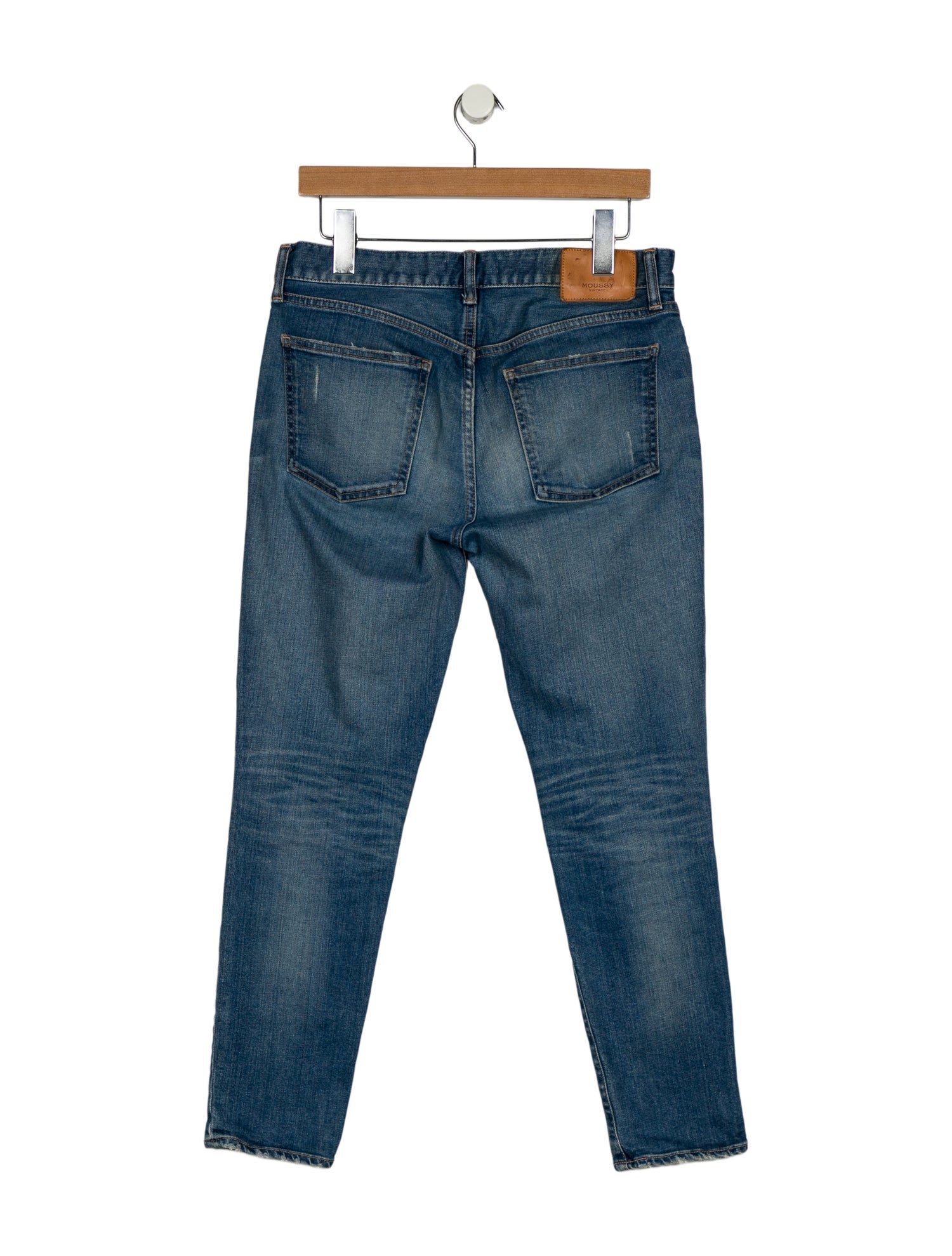 Moussy Vintage Low-Rise Skinny Leg Jeans