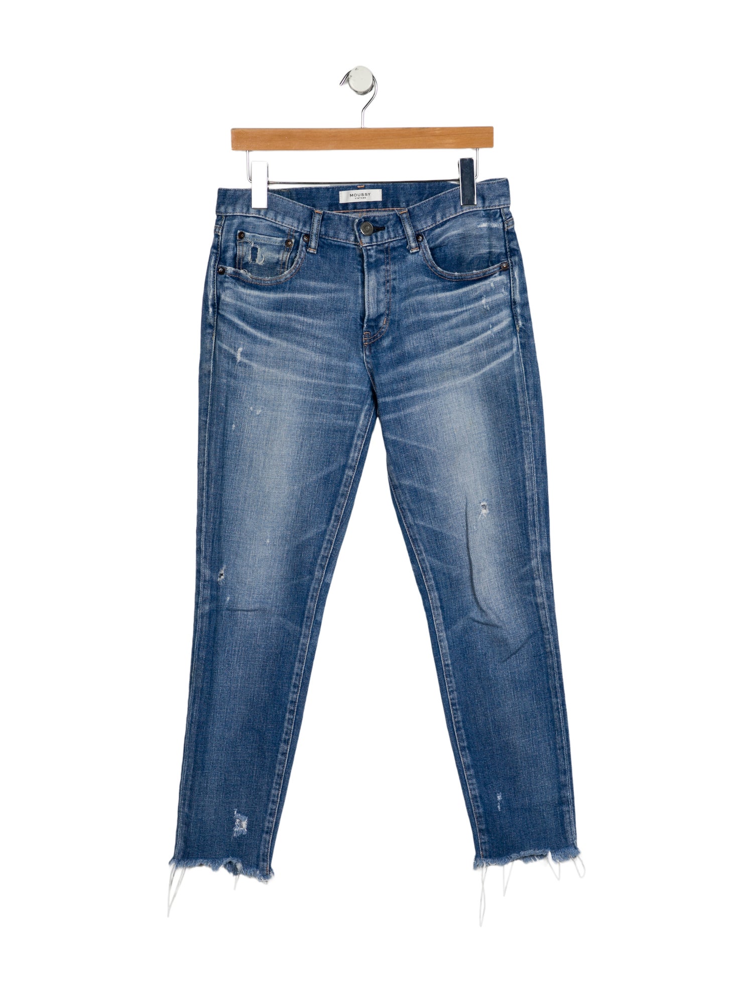 Moussy Vintage Mid-Rise Skinny Leg Jeans