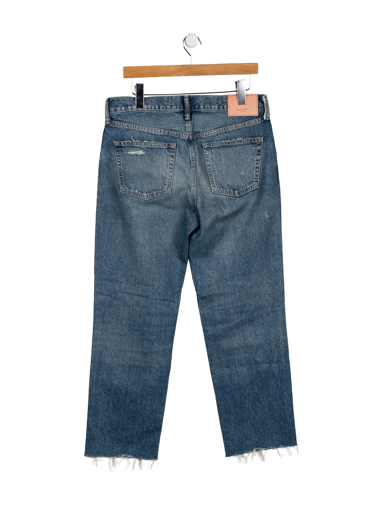 Moussy Vintage High-Rise Straight Leg Jeans