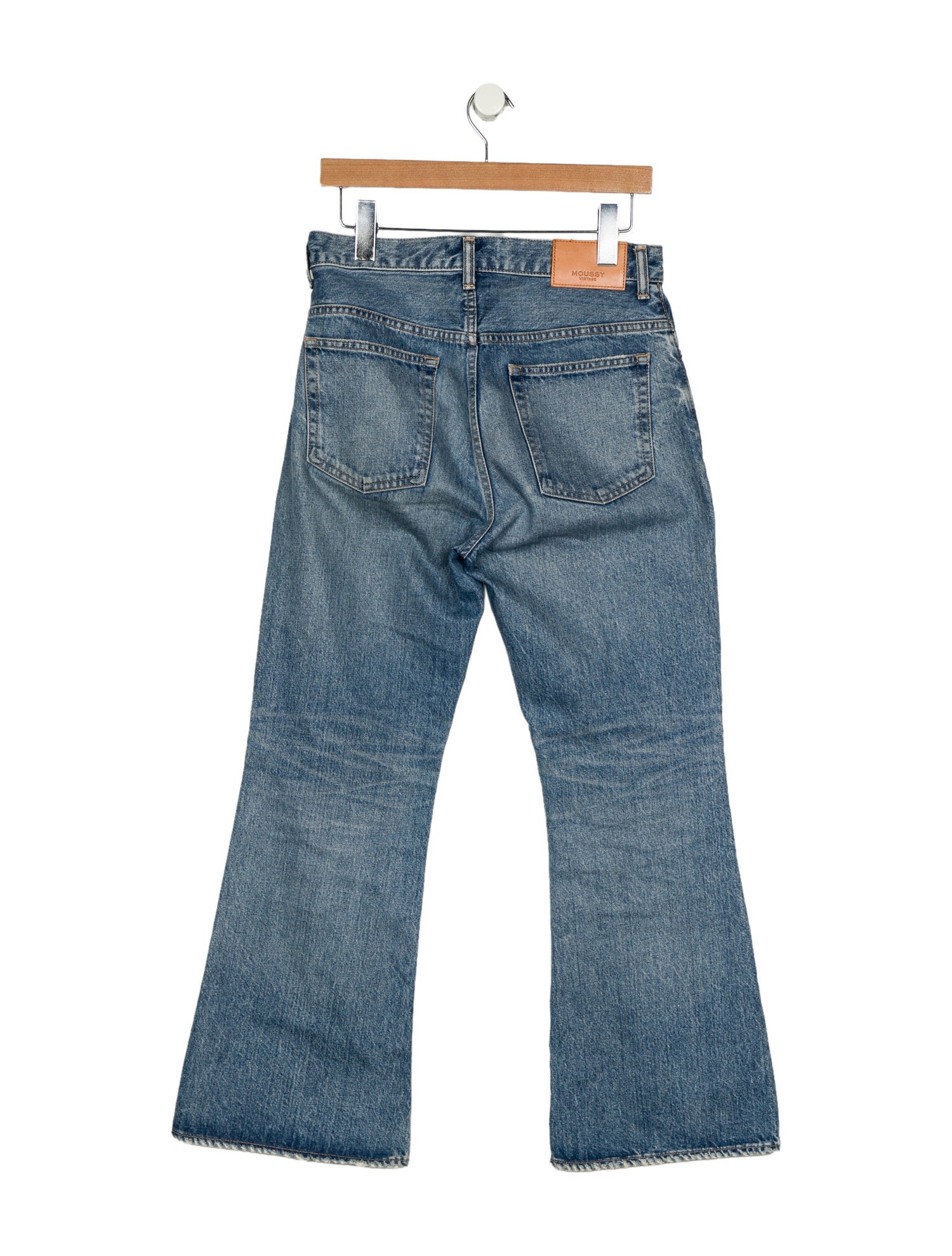 Moussy Vintage Mid-Rise Wide Leg Jeans