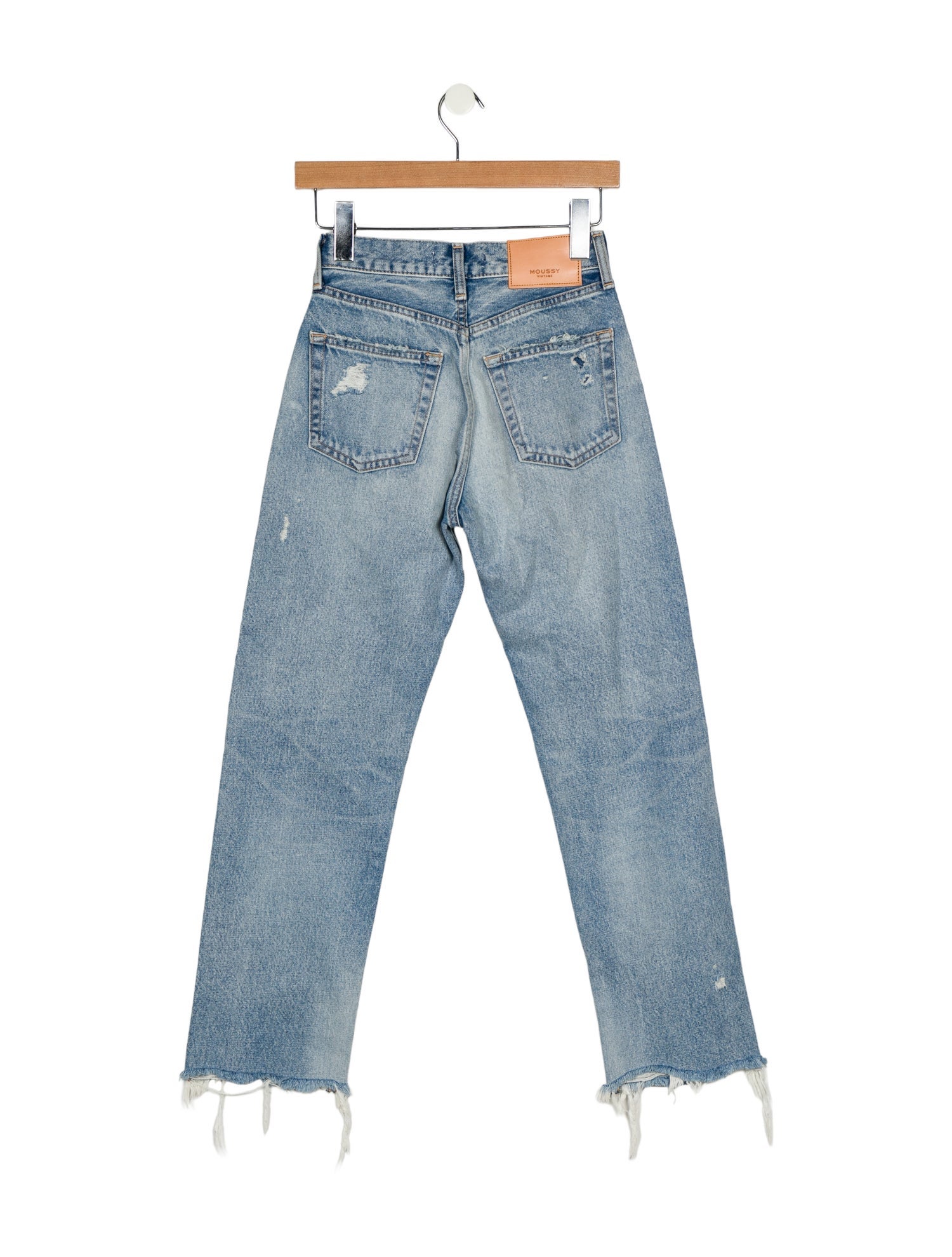 Moussy Vintage Mid-Rise Straight Leg Jeans w/ Tags