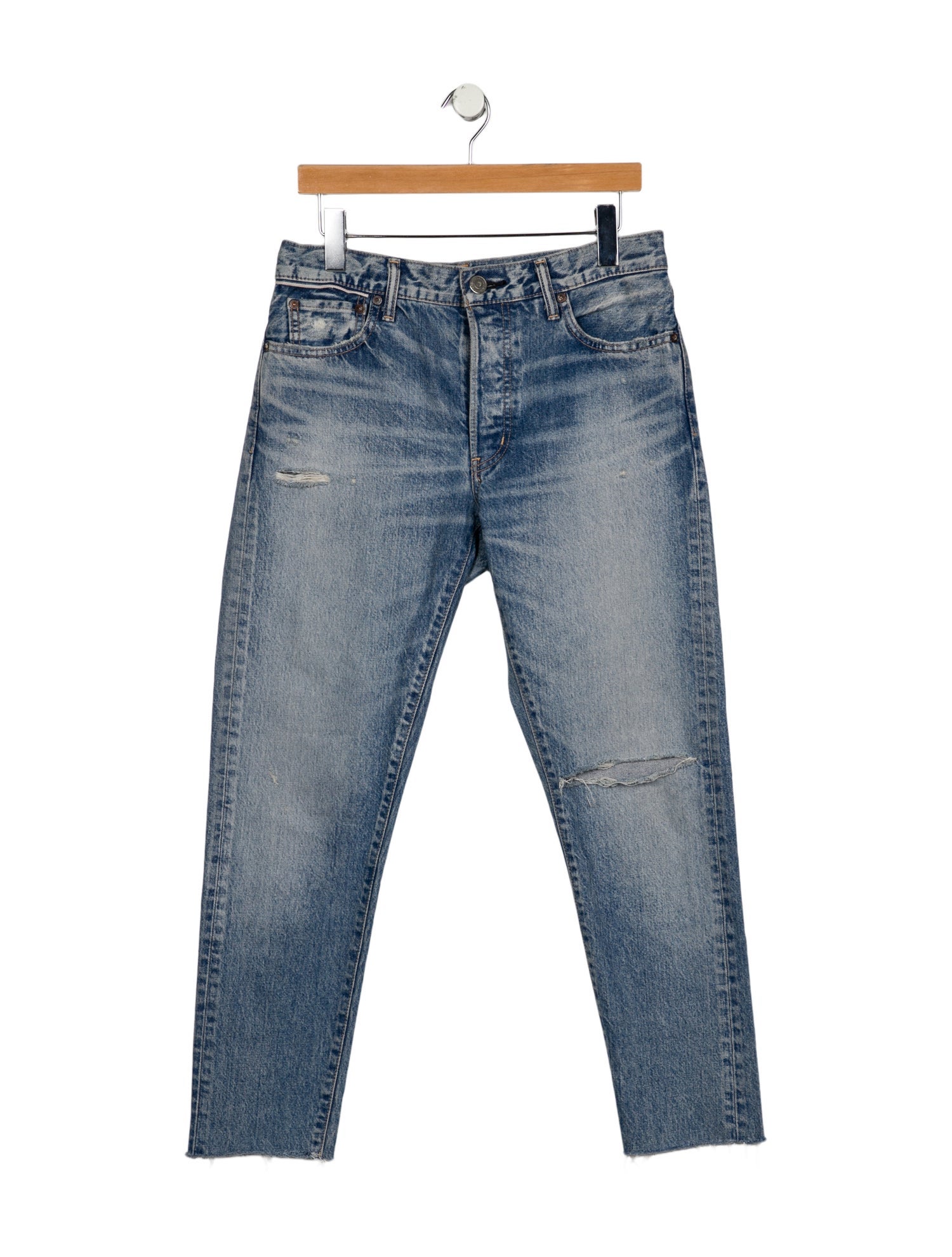 Moussy Vintage High-Rise Straight Leg Jeans