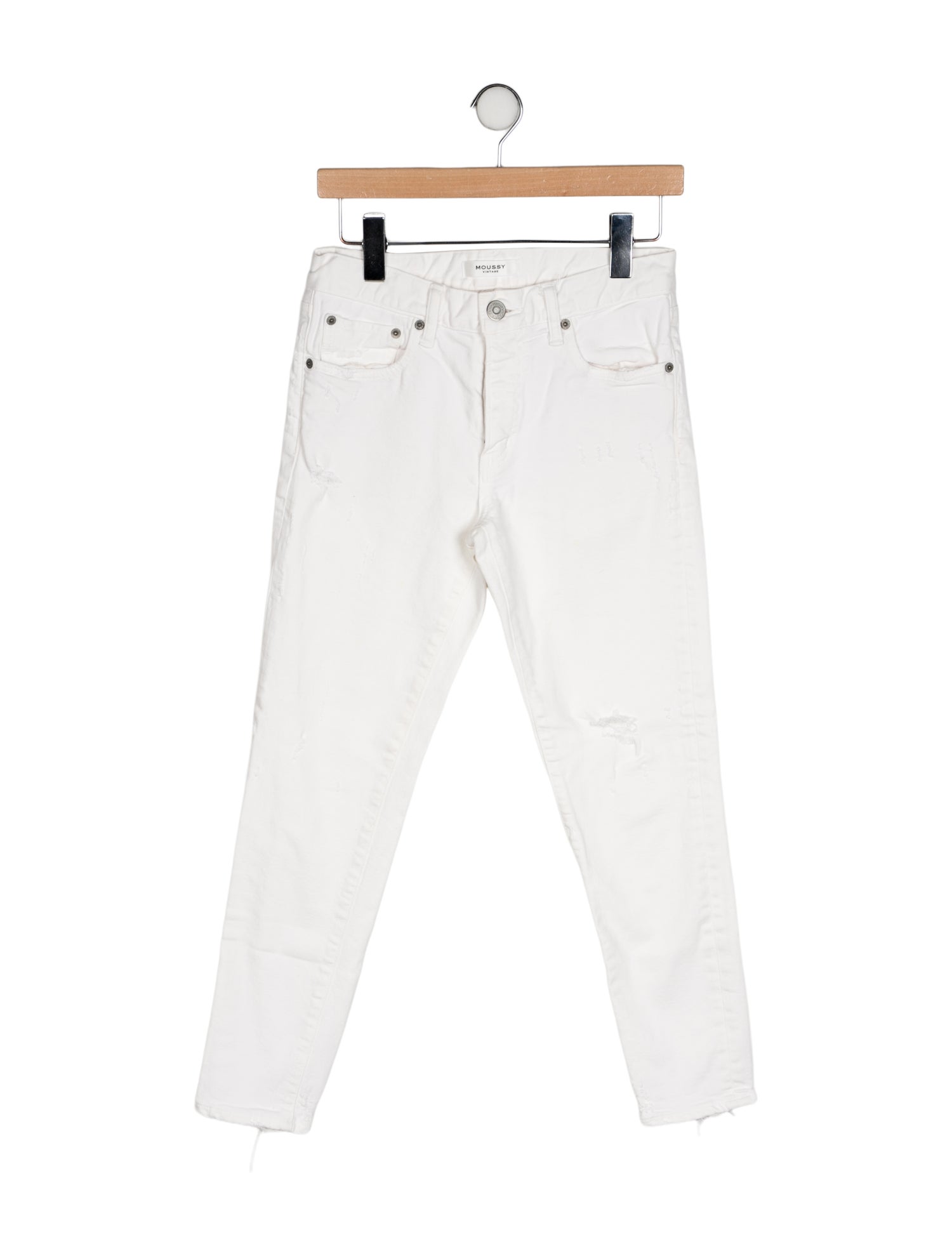 Moussy Vintage Mid-Rise Skinny Leg Jeans