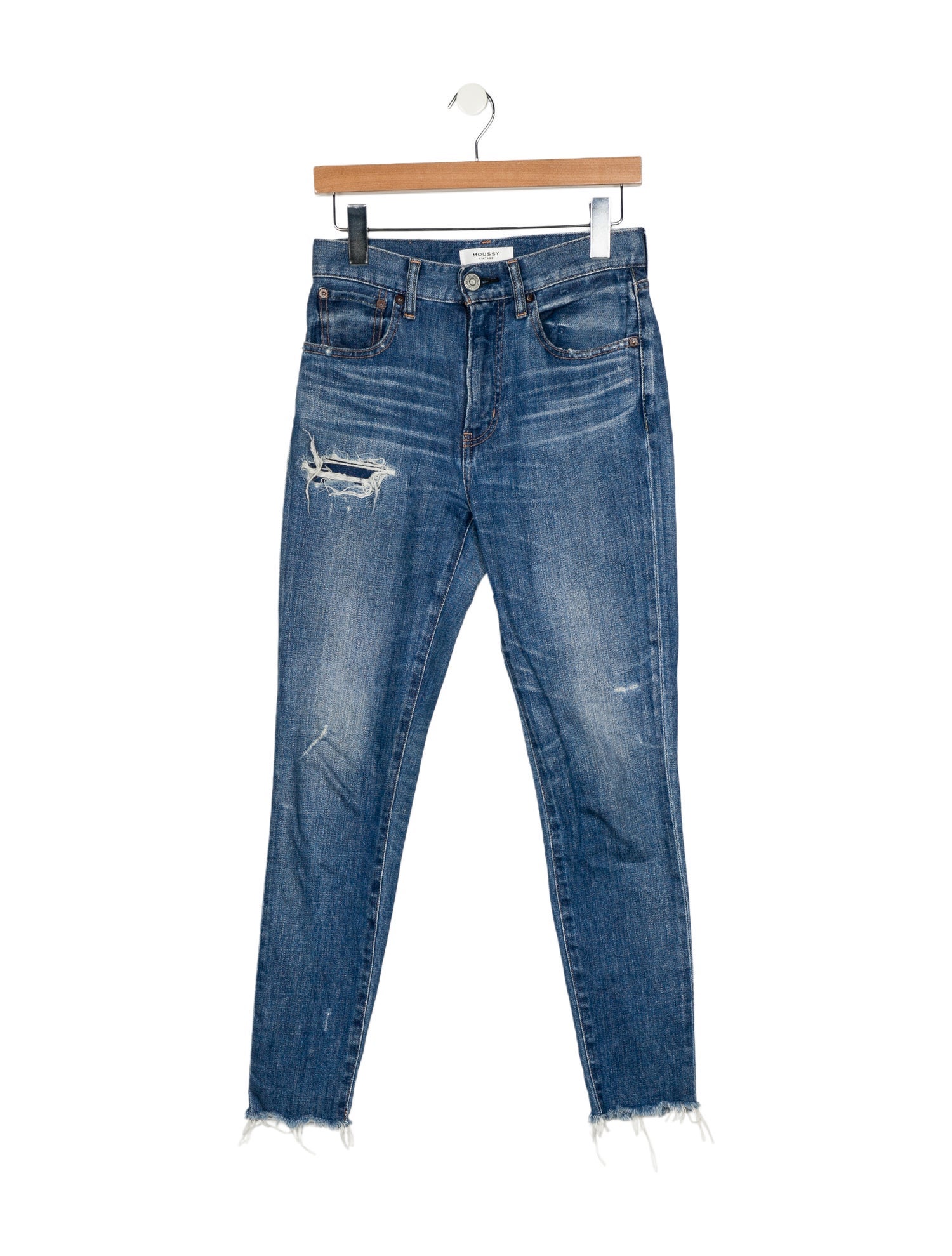 Moussy Vintage Mid-Rise Skinny Leg Jeans