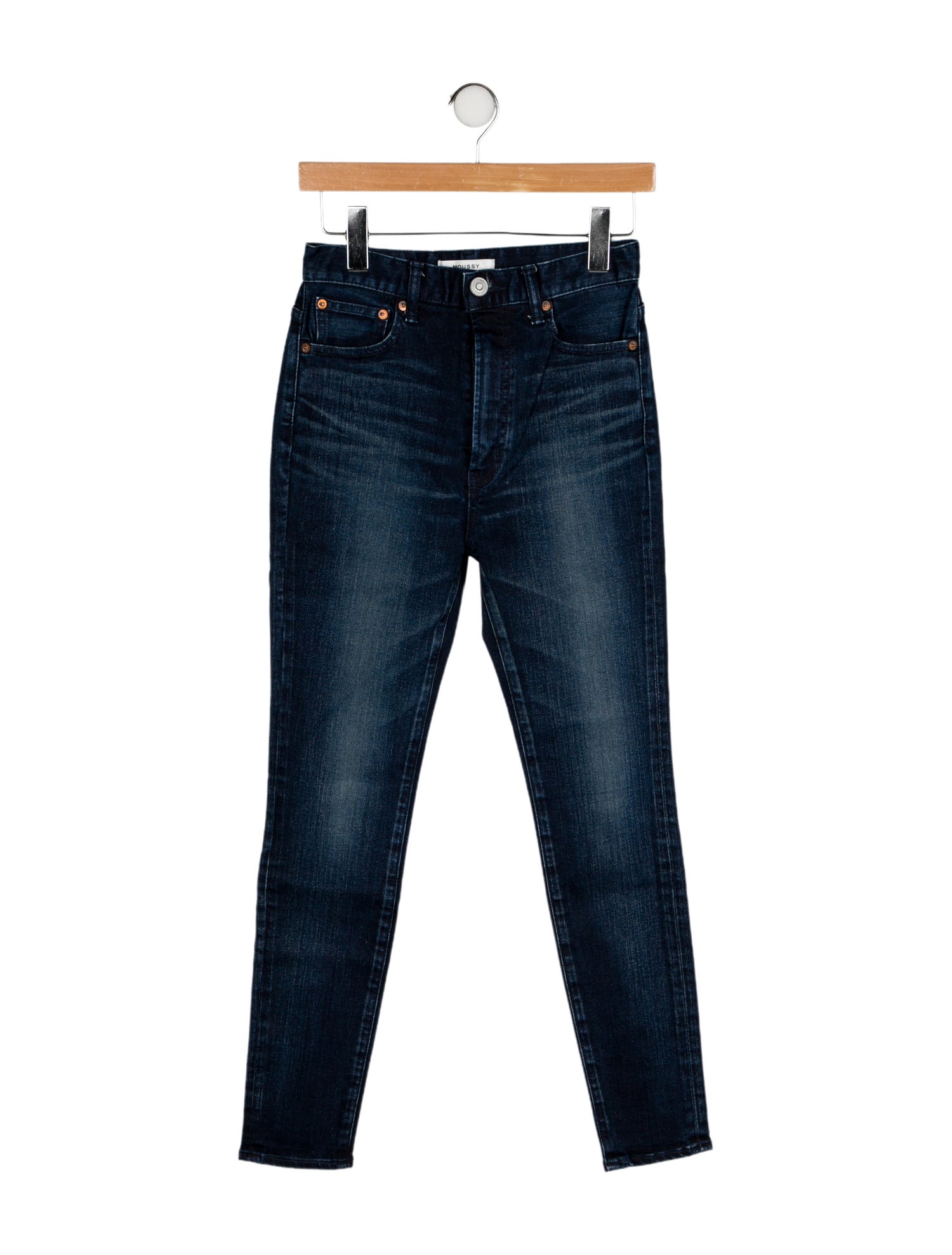 Moussy Vintage High-Rise Skinny Leg Jeans