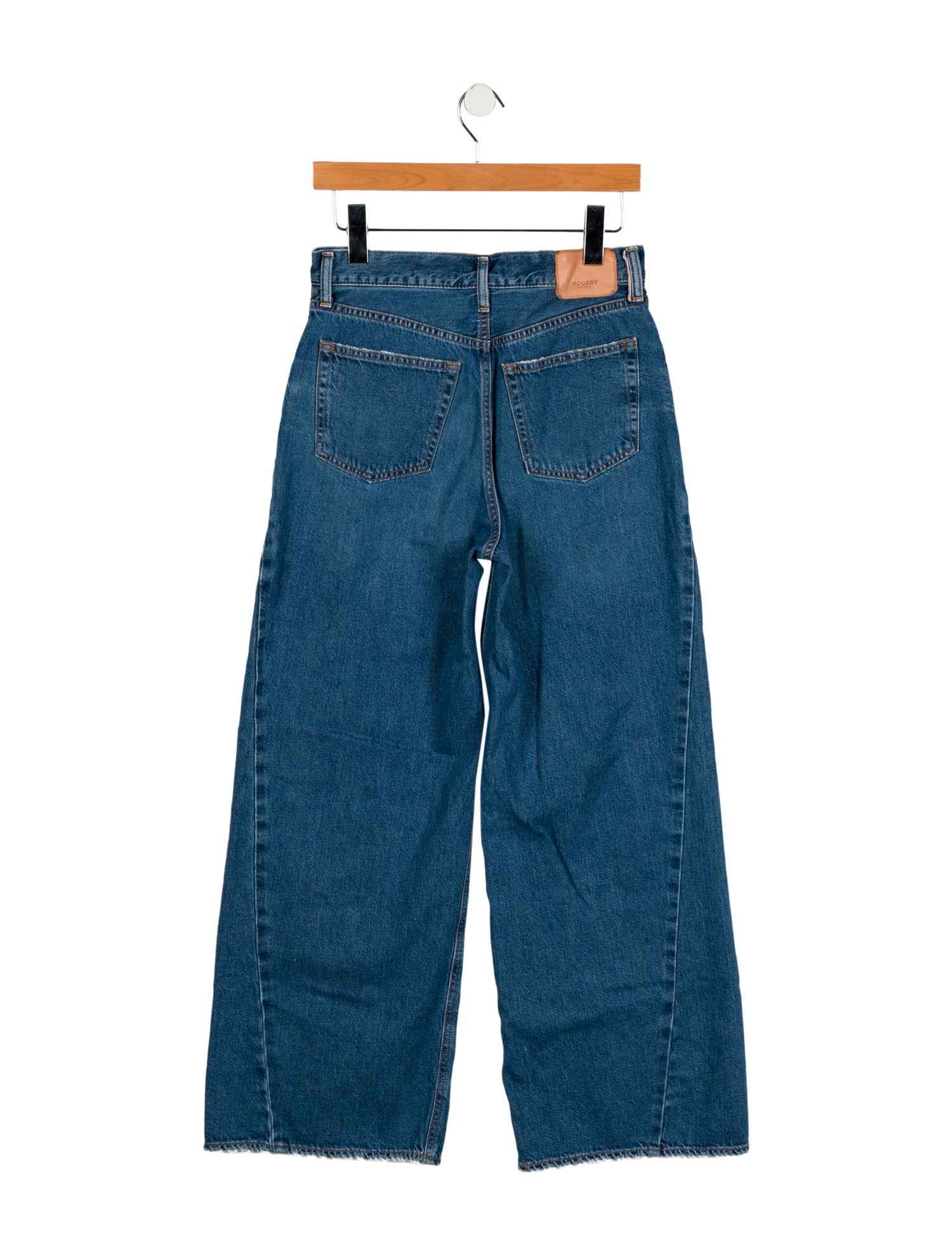 Moussy Vintage Mid-Rise Wide Leg Jeans