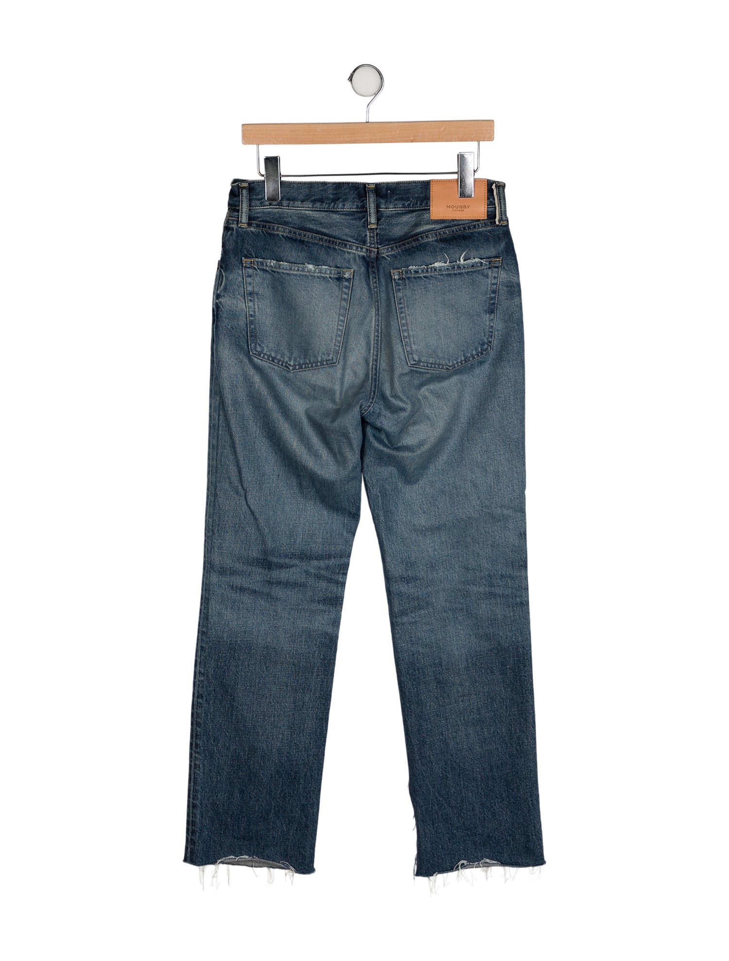 Moussy Vintage Mid-Rise Wide Leg Jeans