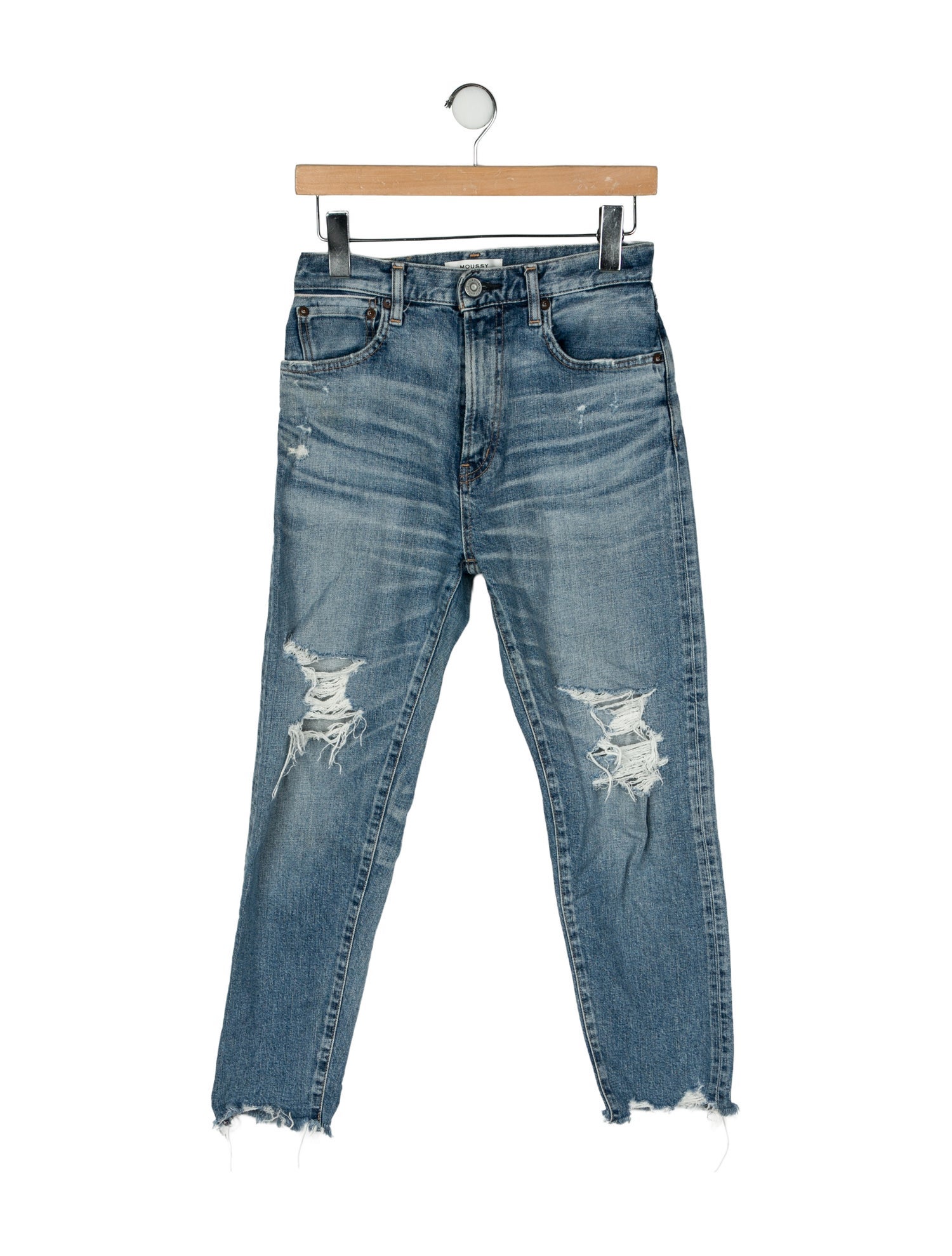 Moussy Vintage High-Rise Skinny Leg Jeans