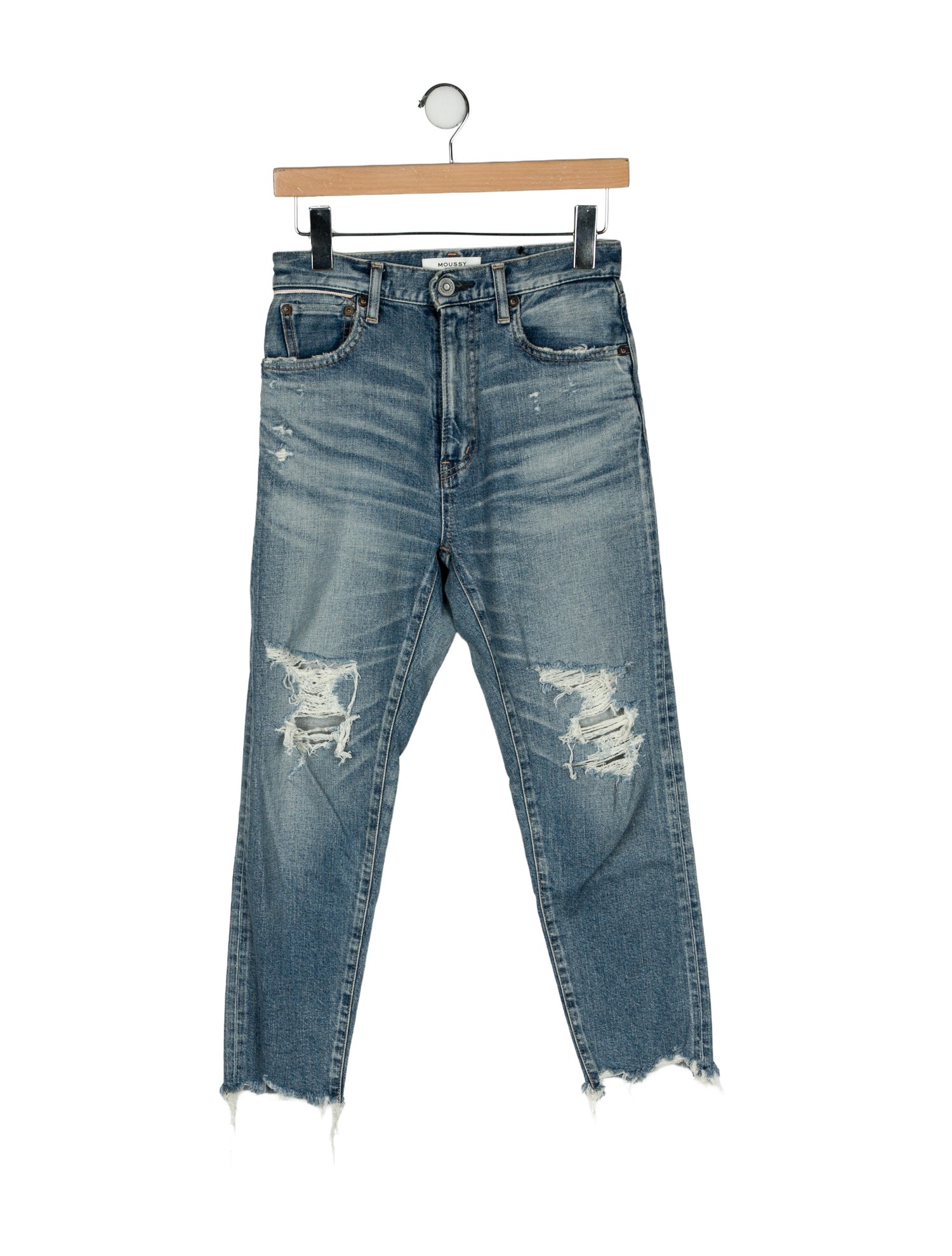 Moussy Vintage Mid-Rise Skinny Leg Jeans