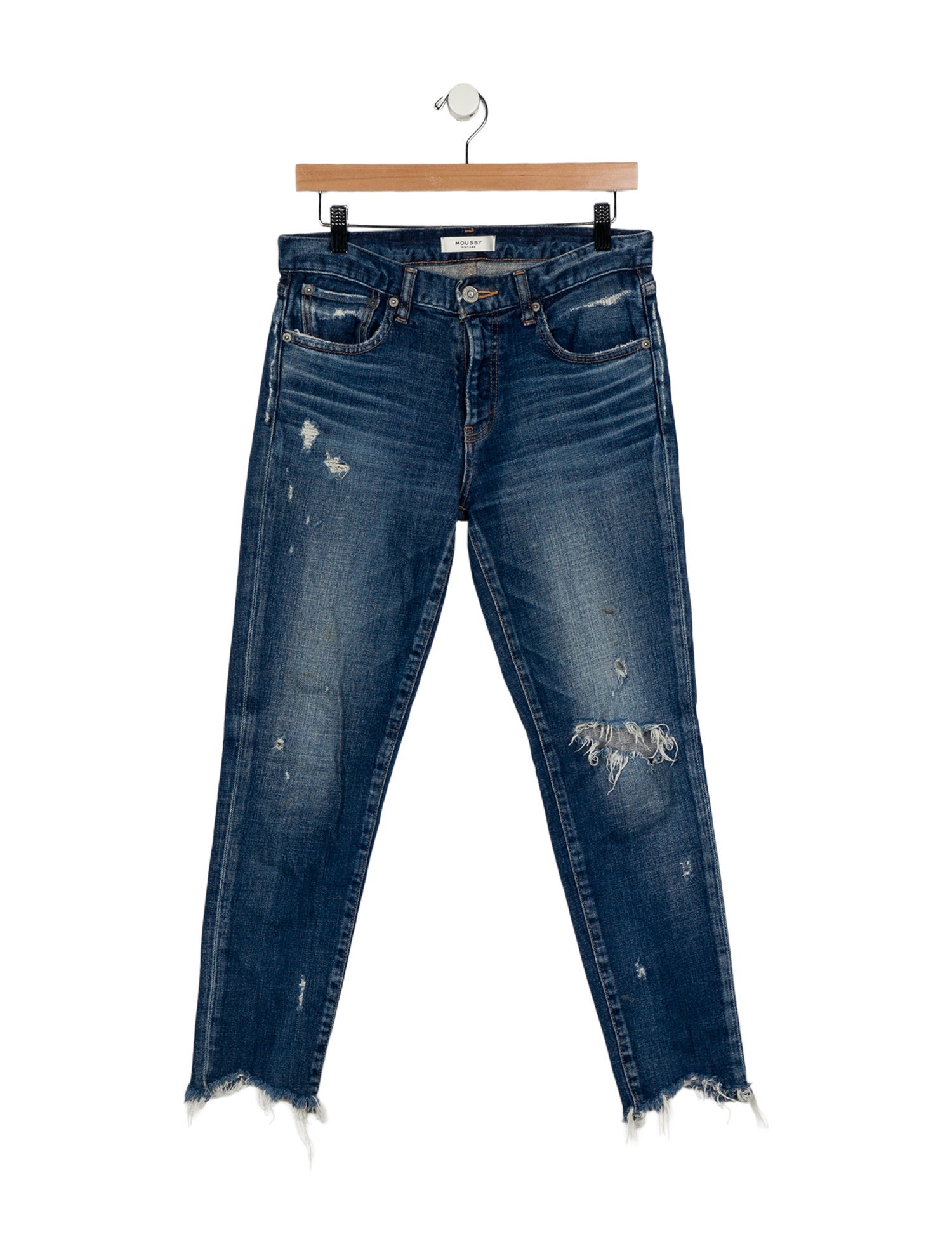 Moussy Vintage Mid-Rise Skinny Leg Jeans