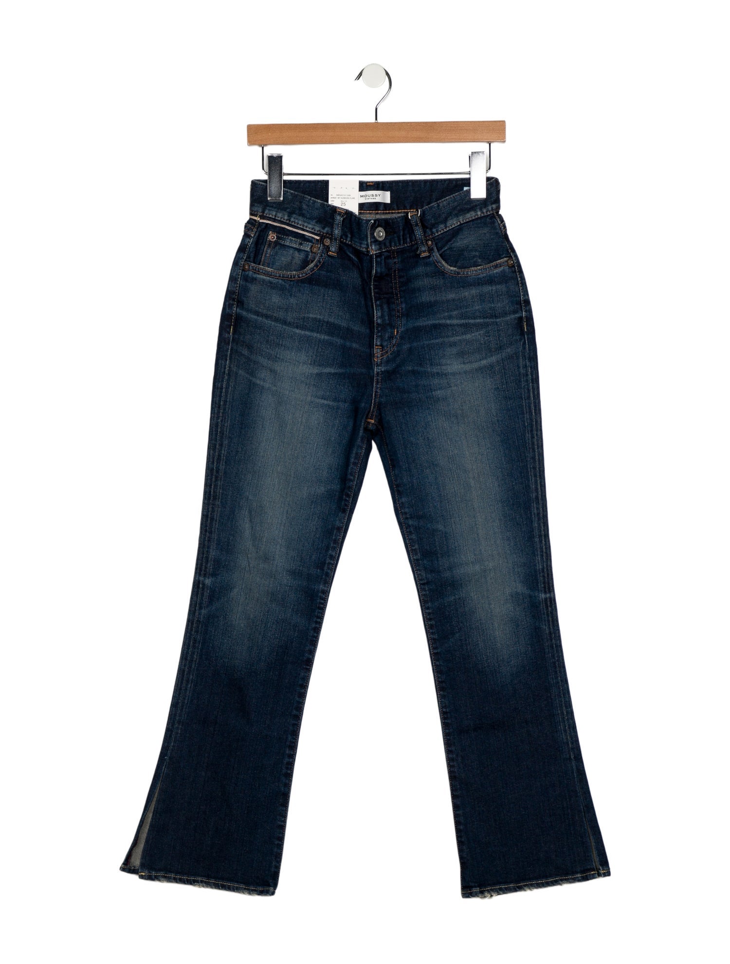 Moussy Vintage Mid-Rise Straight Leg Jeans w/ Tags