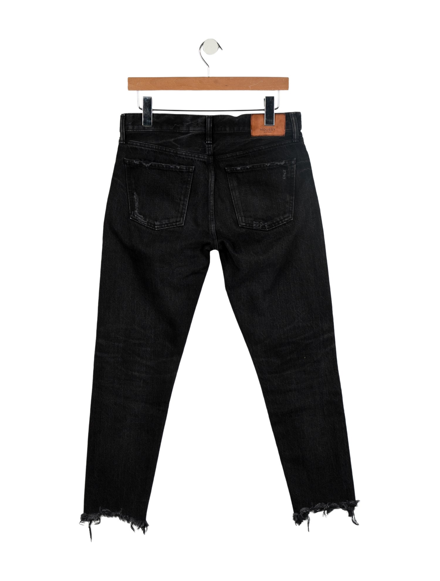 Moussy Vintage Mid-Rise Straight Leg Jeans