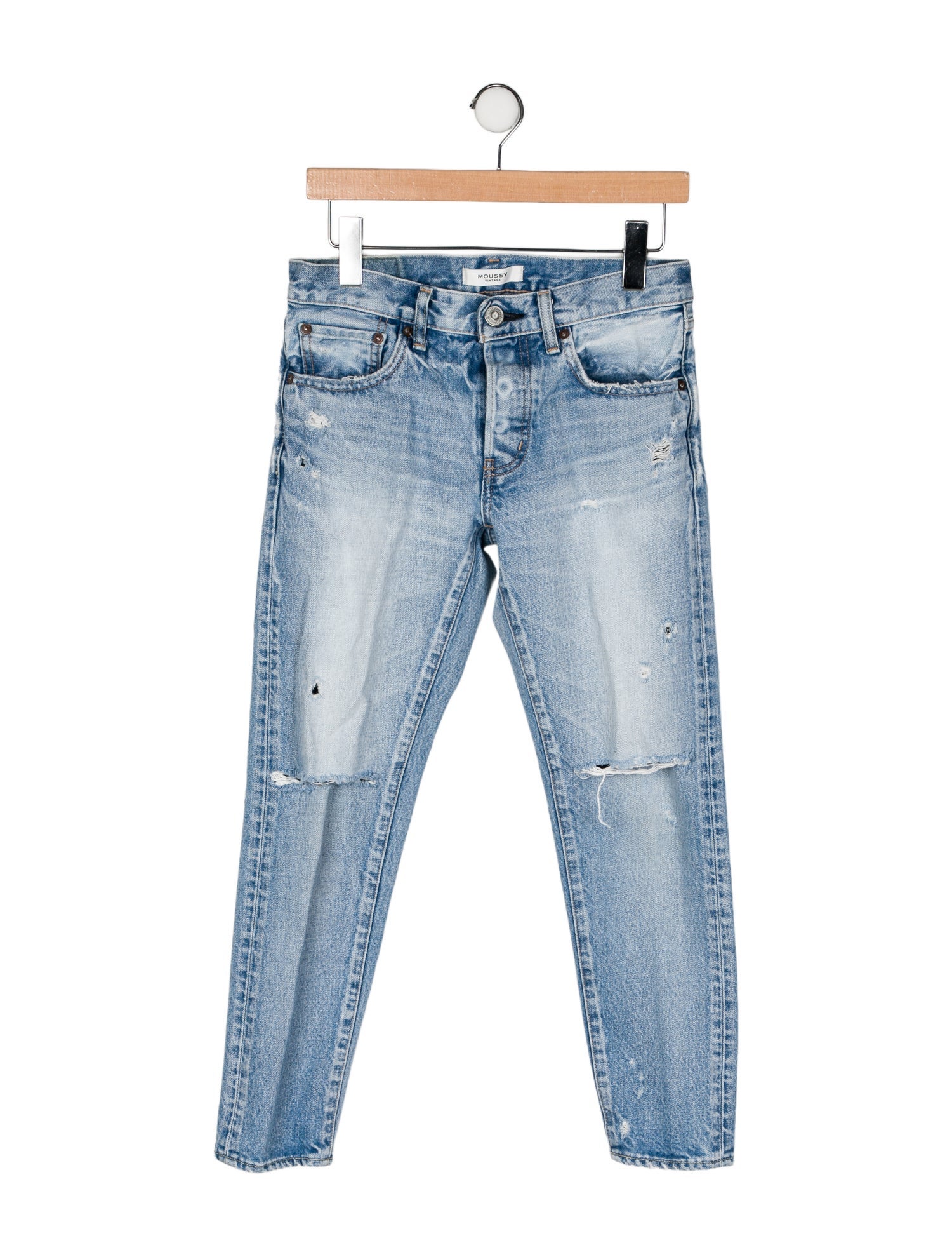 Moussy Vintage Mid-Rise Skinny Leg Jeans