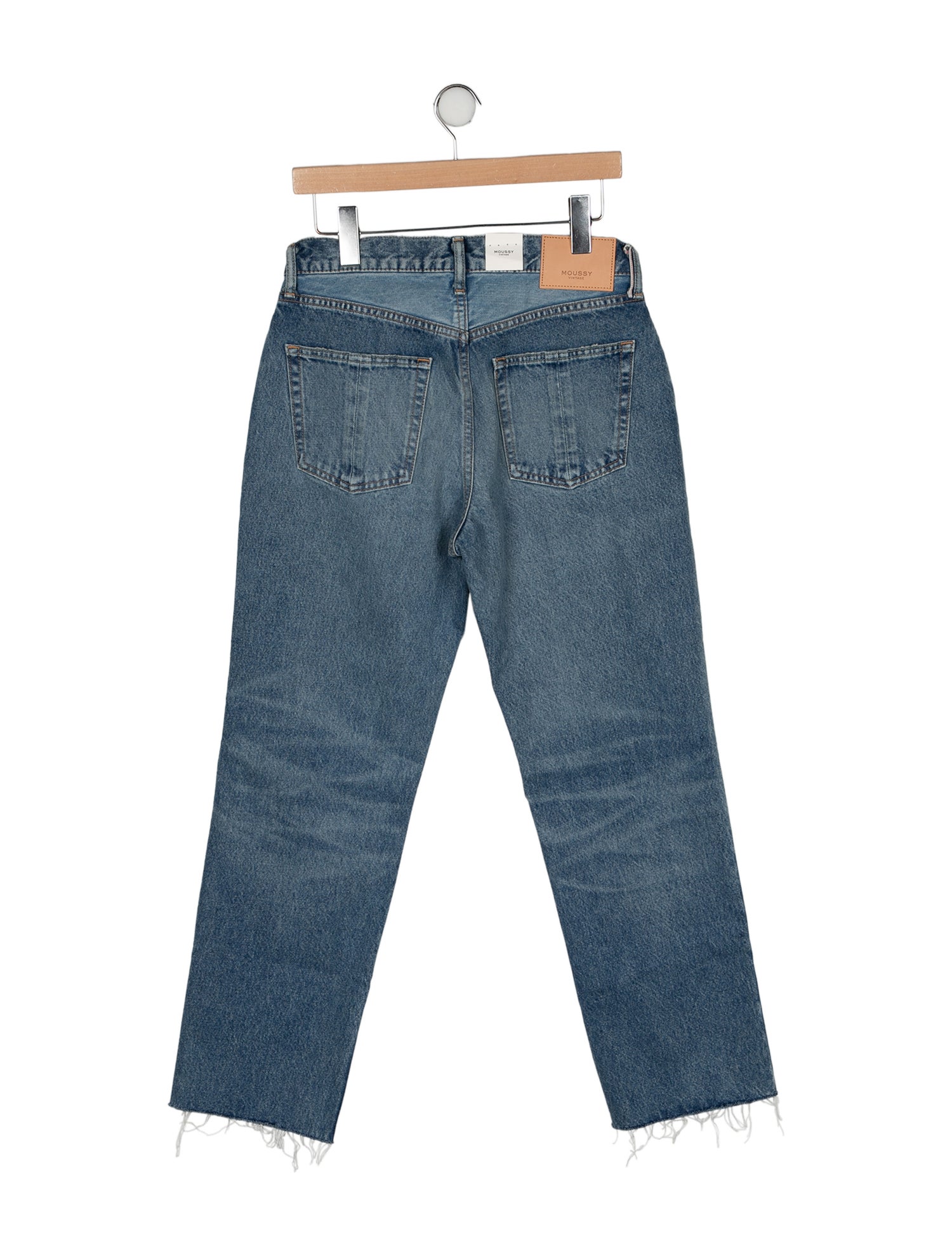 Moussy Vintage Mid-Rise Straight Leg Jeans w/ Tags