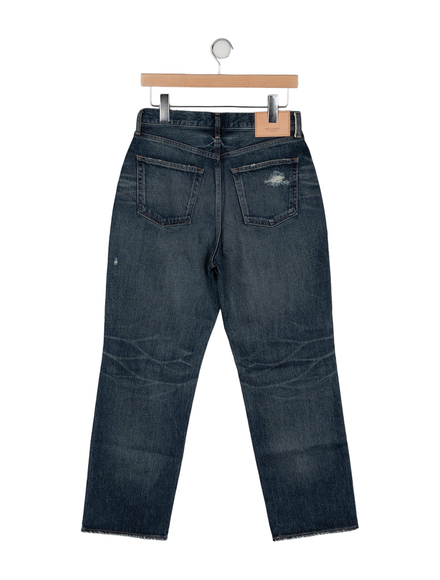 Moussy Vintage Mid-Rise Wide Leg Jeans