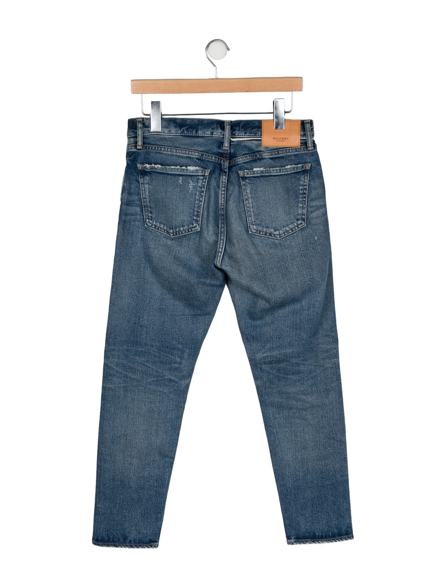 Moussy Vintage High-Rise Straight Leg Jeans