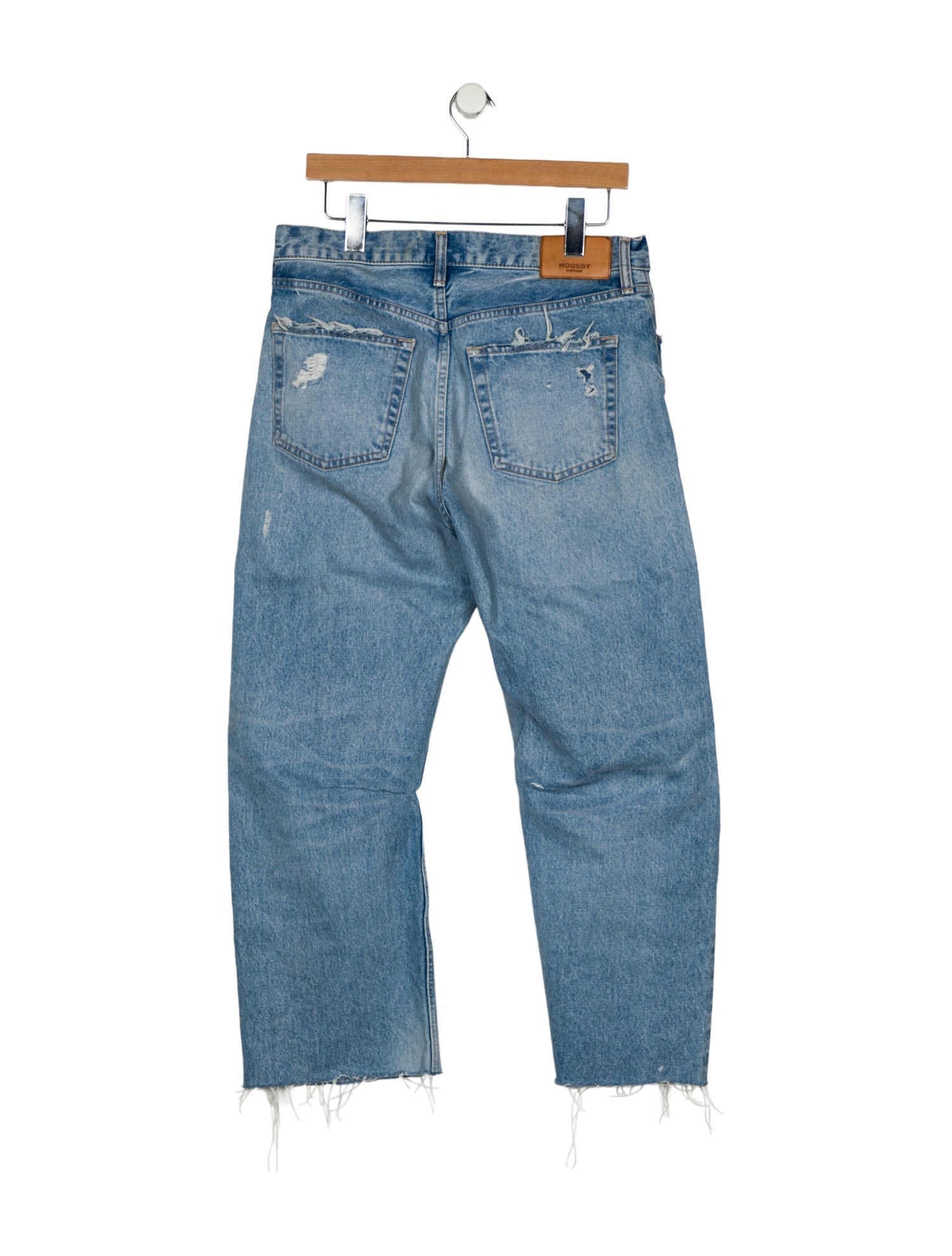 Moussy Vintage High-Rise Wide Leg Jeans