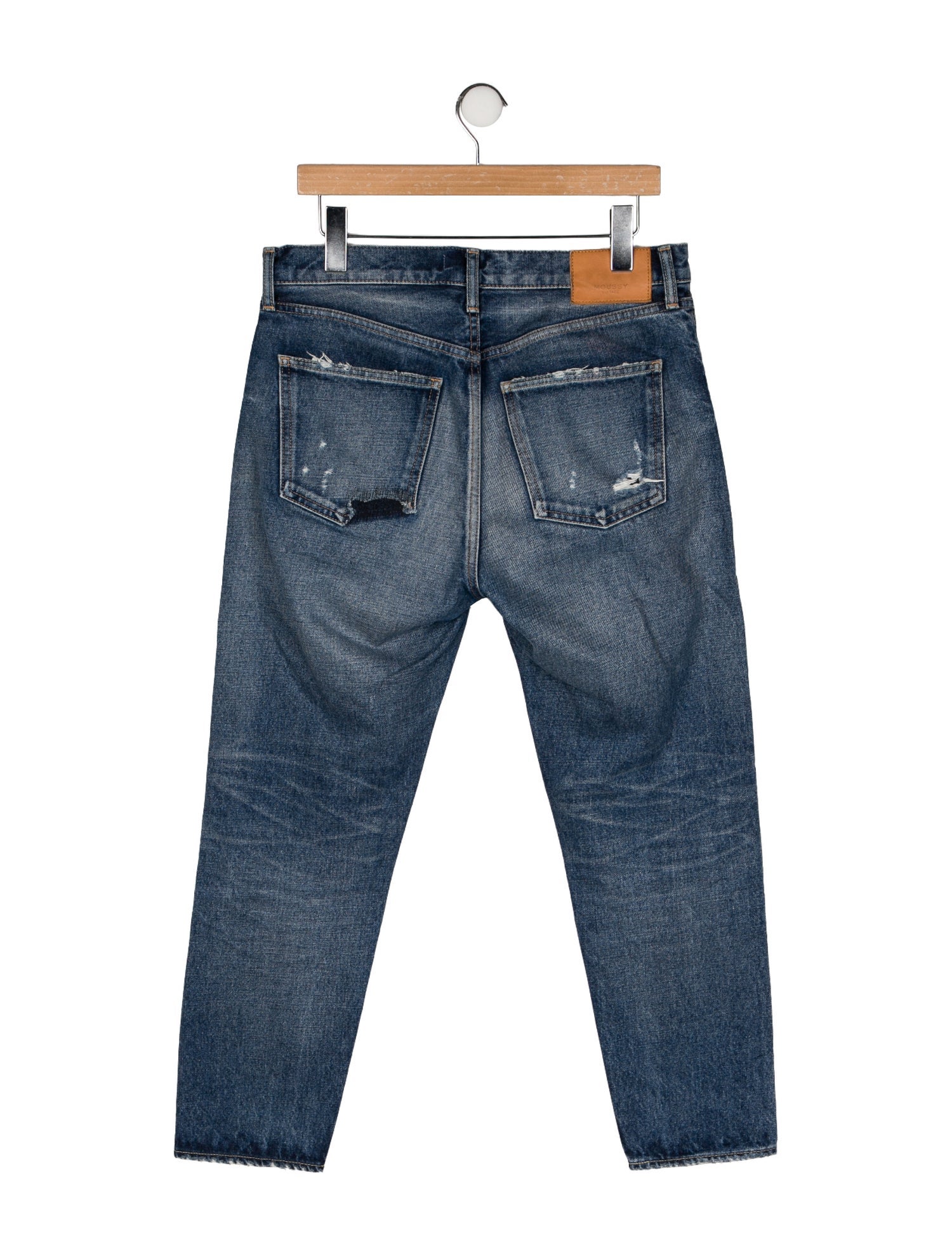 Moussy Vintage High-Rise Straight Leg Jeans