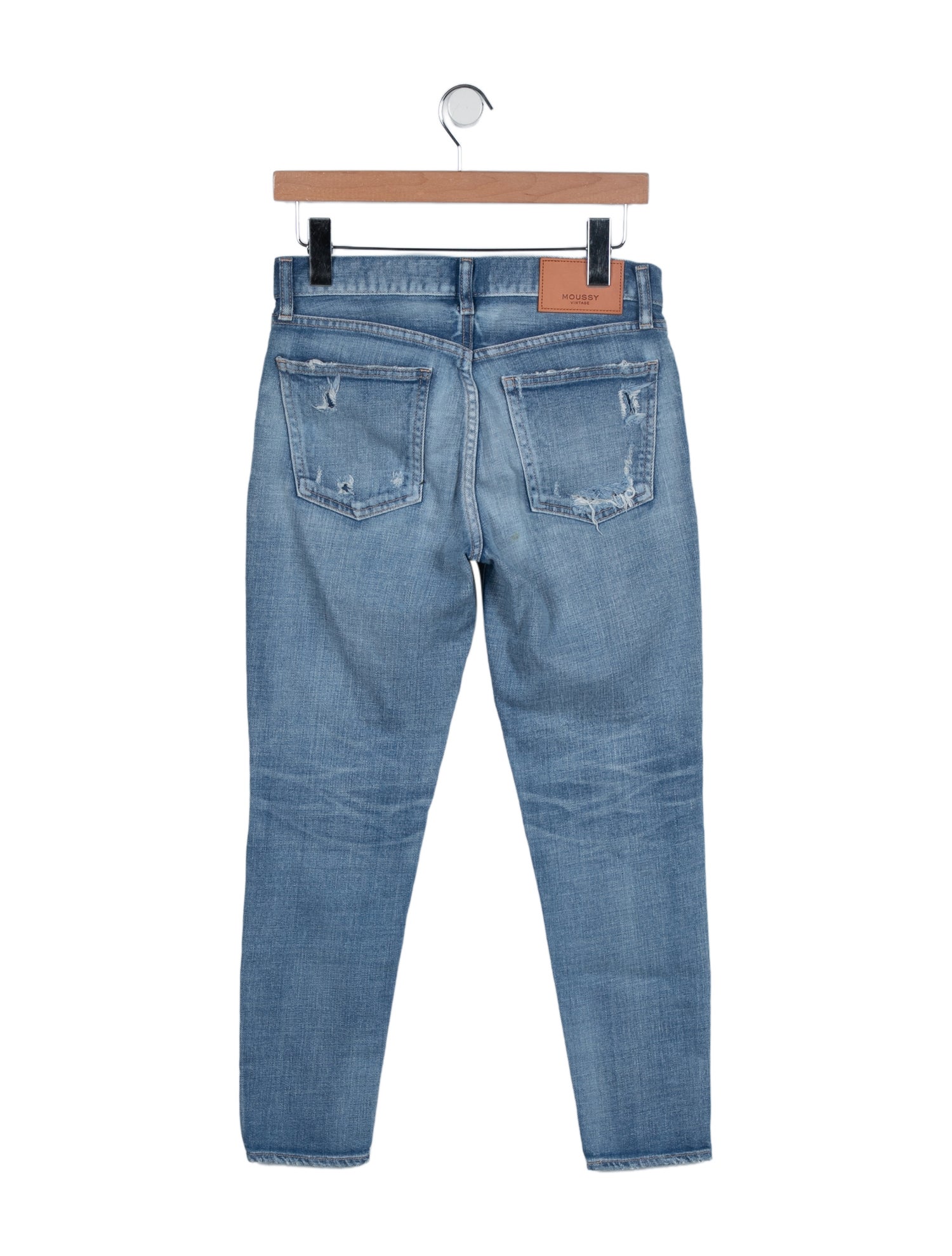 Moussy Vintage Mid-Rise Skinny Leg Jeans