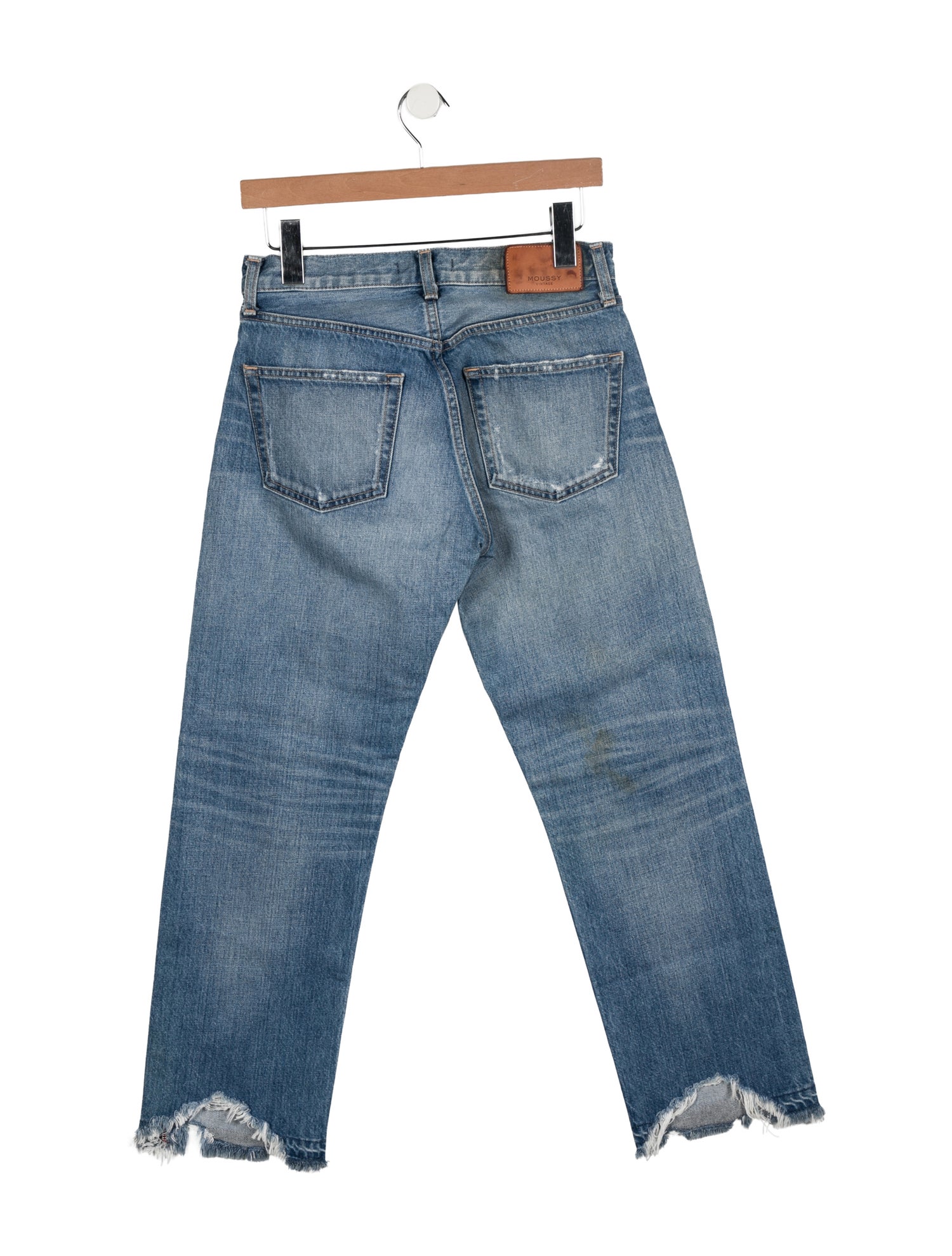 Moussy Vintage High-Rise Straight Leg Jeans