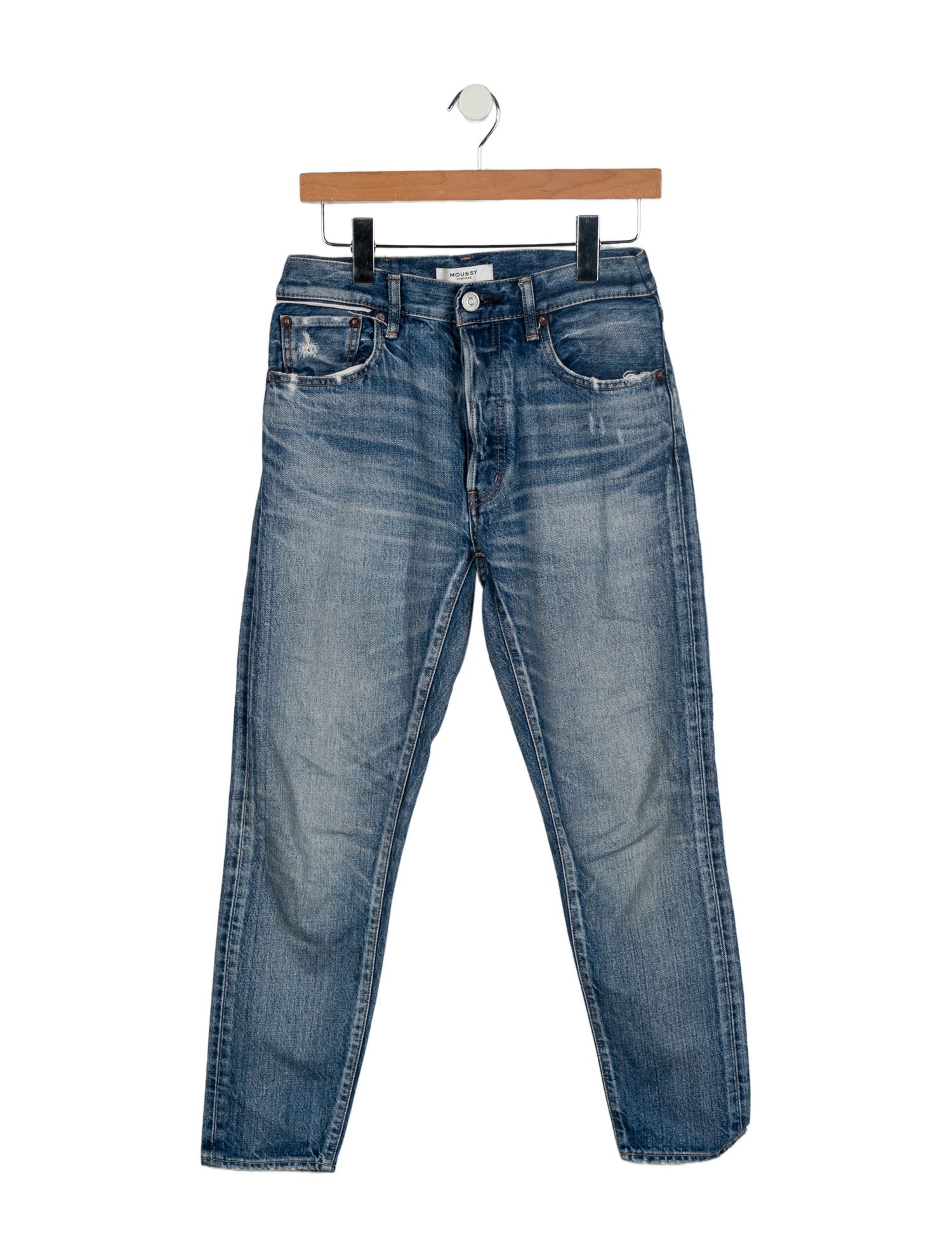 Moussy Vintage Mid-Rise Skinny Leg Jeans