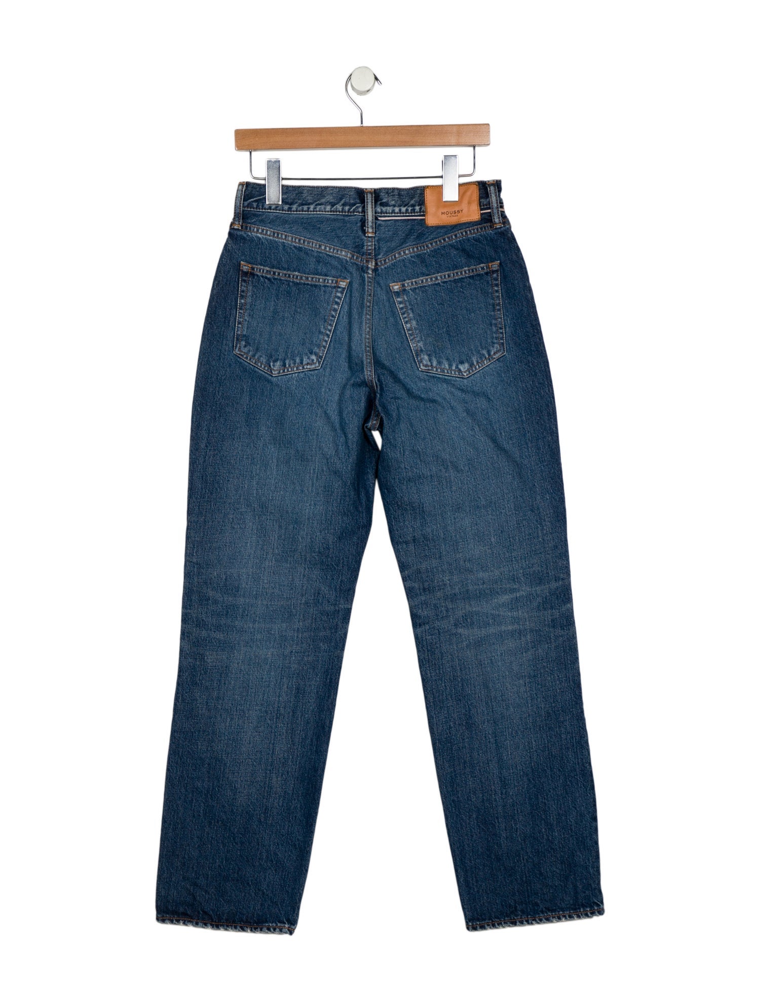 Moussy Vintage High-Rise Wide Leg Jeans