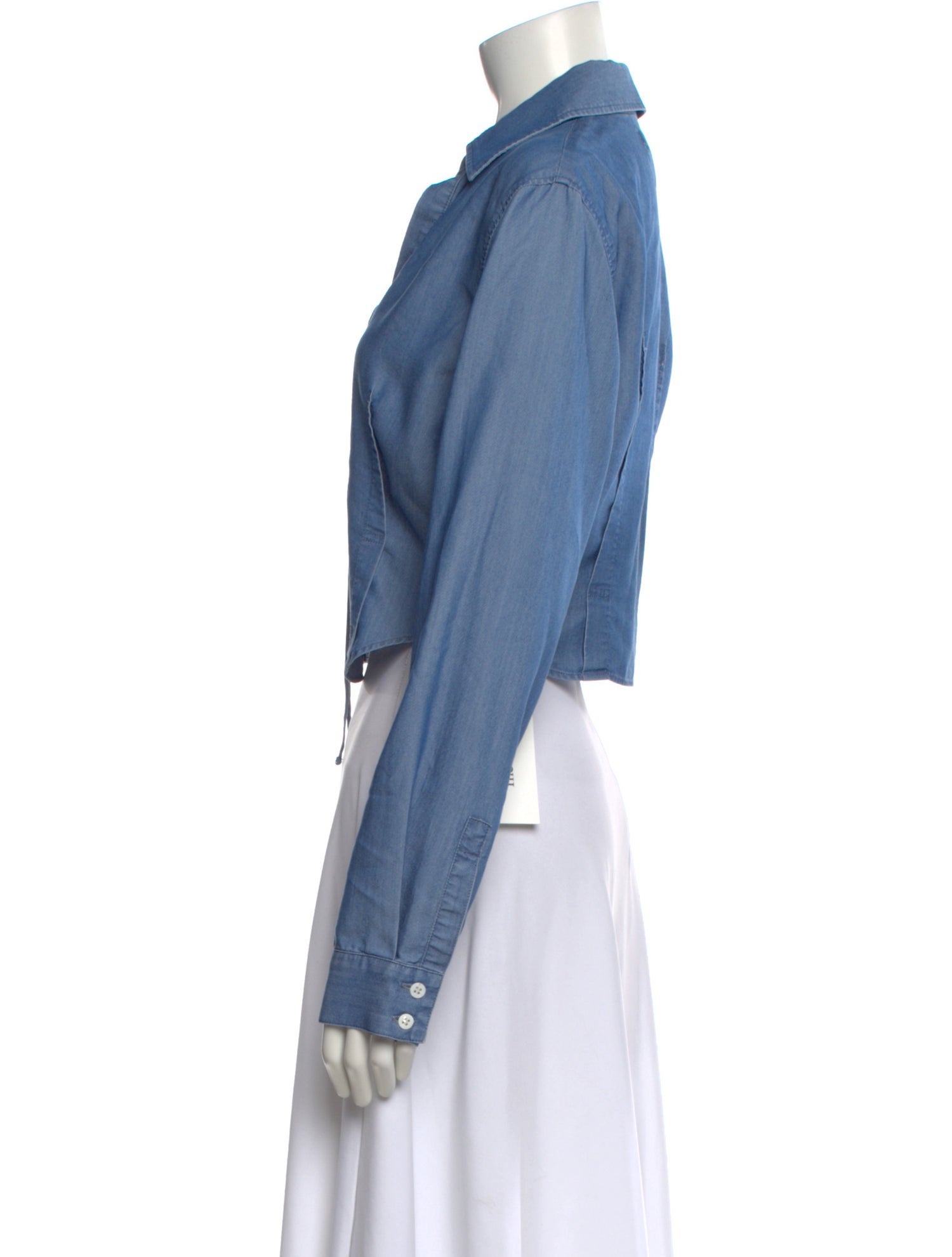 Moussy Vintage Long Sleeve Crop Top