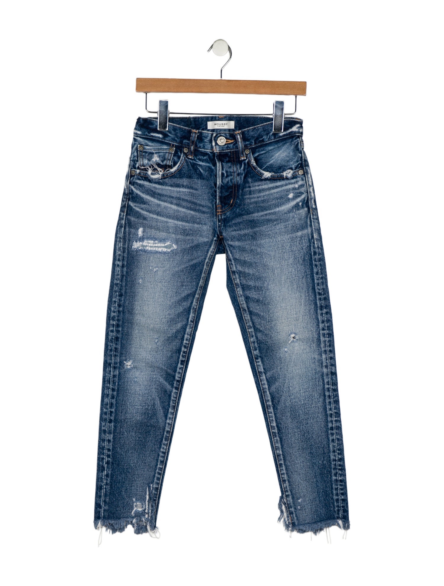 Moussy Vintage Mid-Rise Skinny Leg Jeans