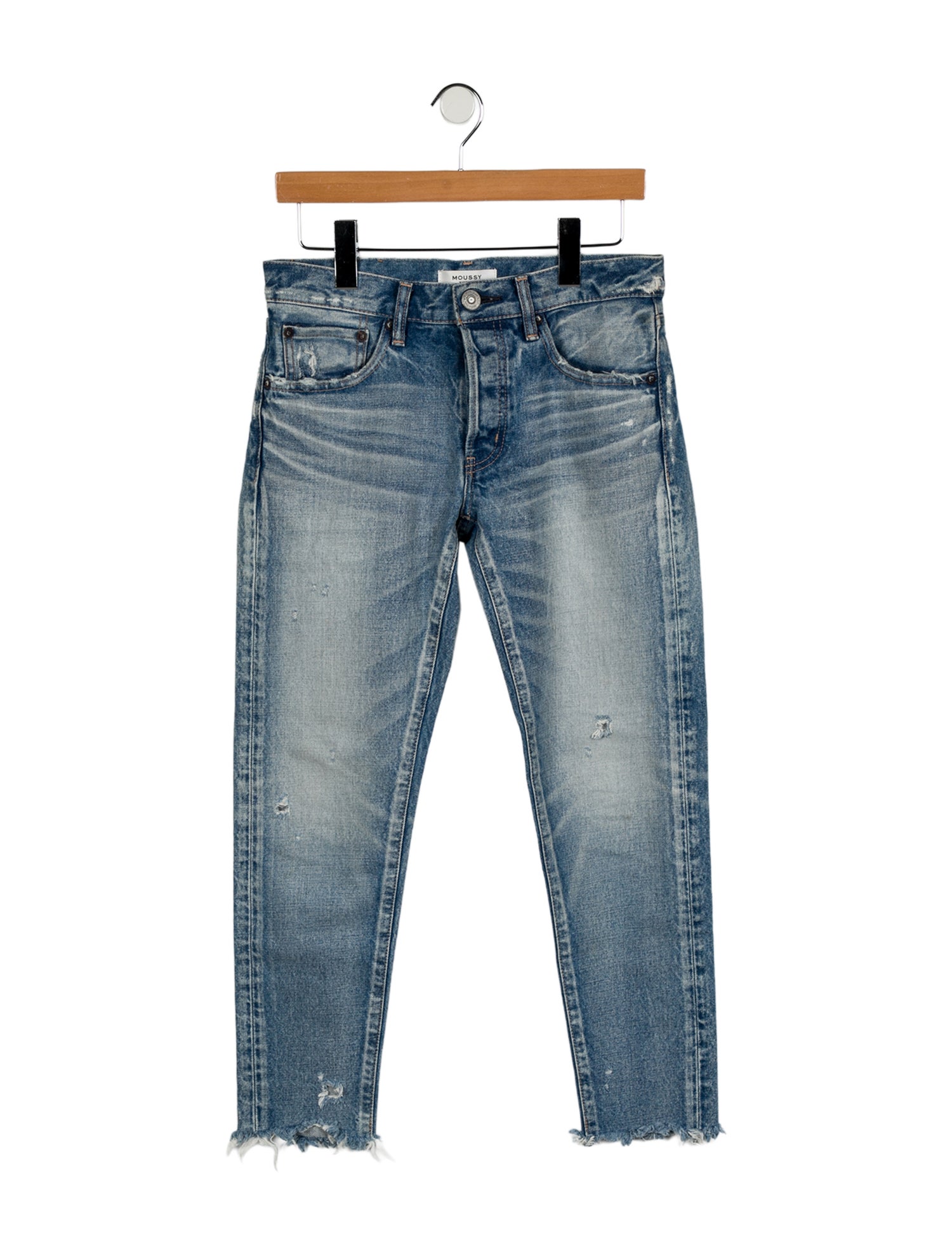 Moussy Vintage Mid-Rise Skinny Leg Jeans