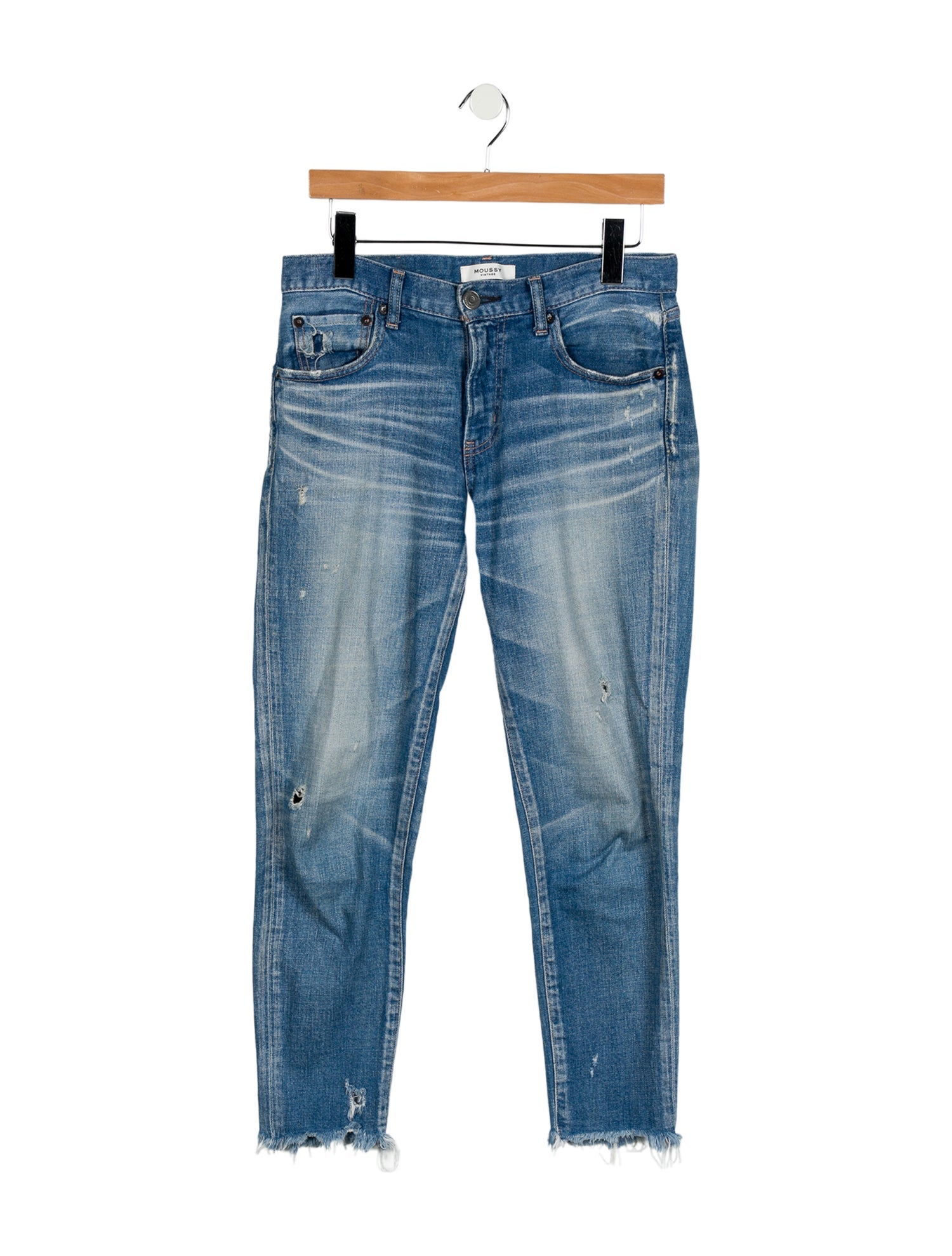 Moussy Vintage Mid-Rise Skinny Leg Jeans