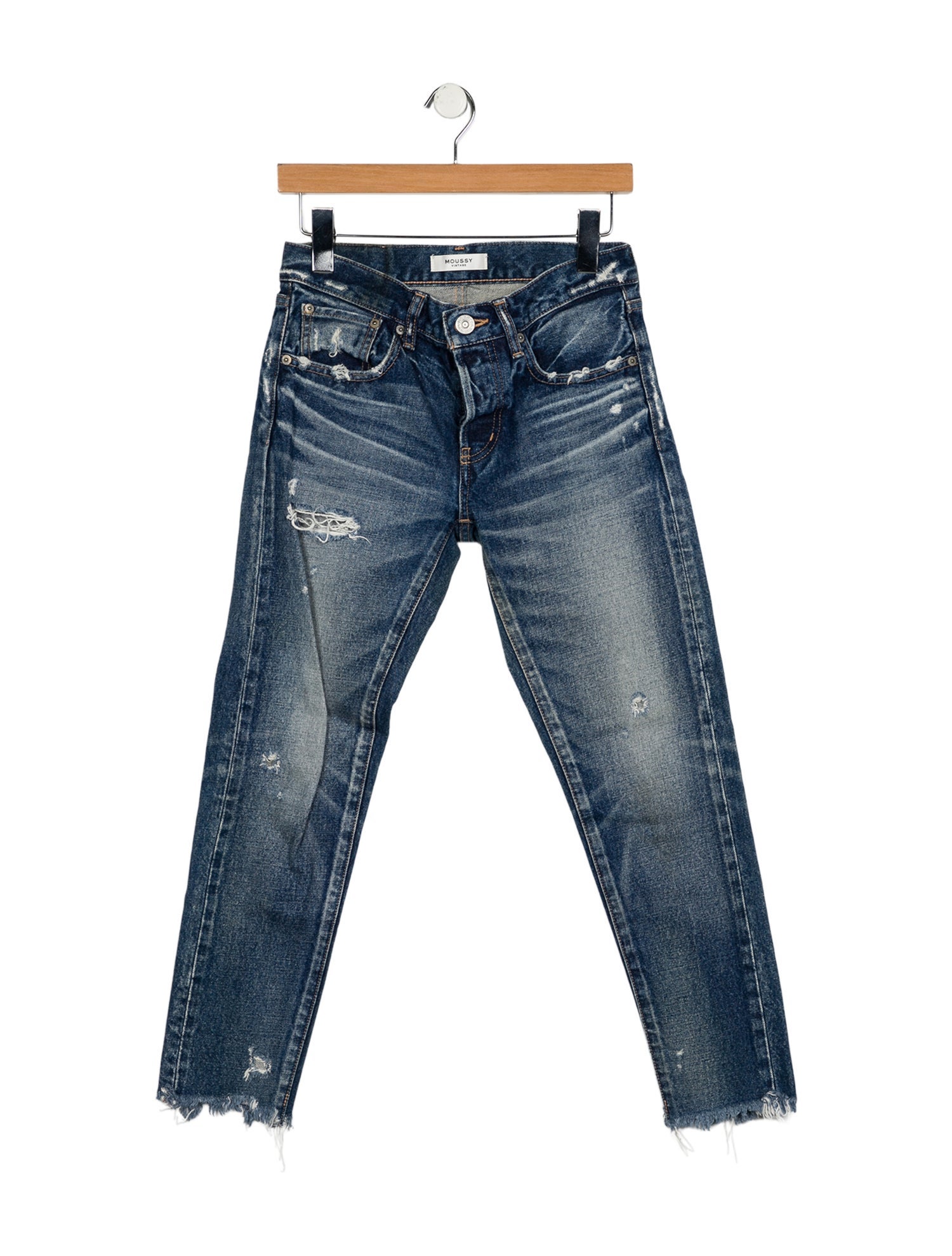 Moussy Vintage Mid-Rise Skinny Leg Jeans