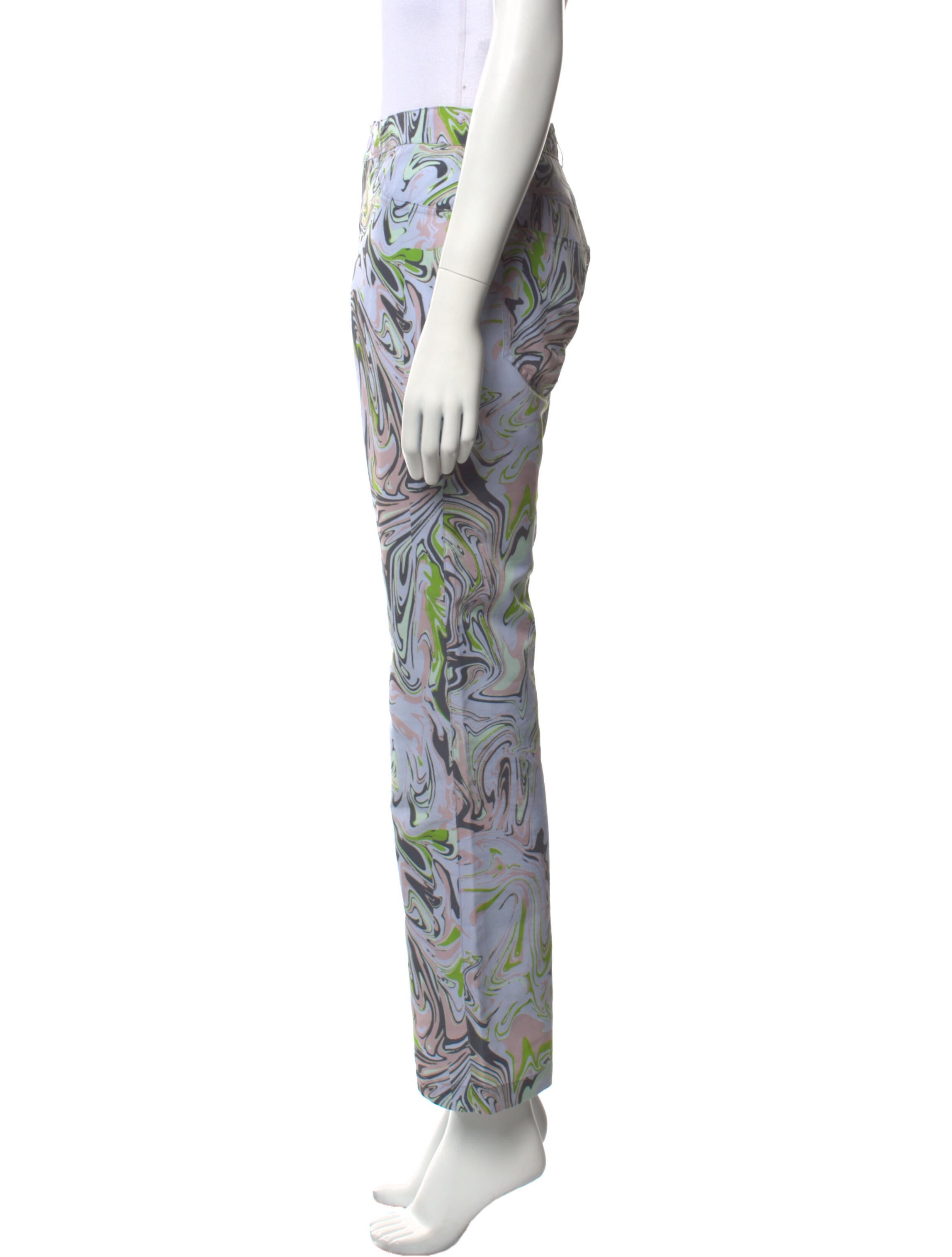 Maisie Wilen Printed Straight Leg Pants