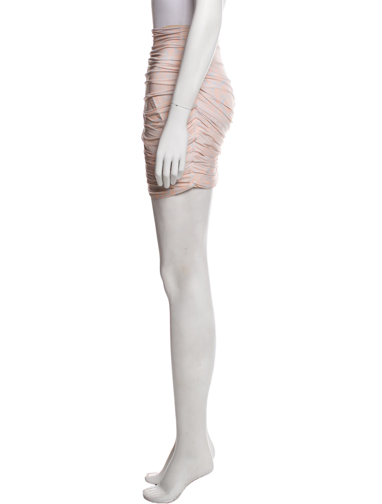 Maisie Wilen Raw-Edge Trim Knee-Length Skirt