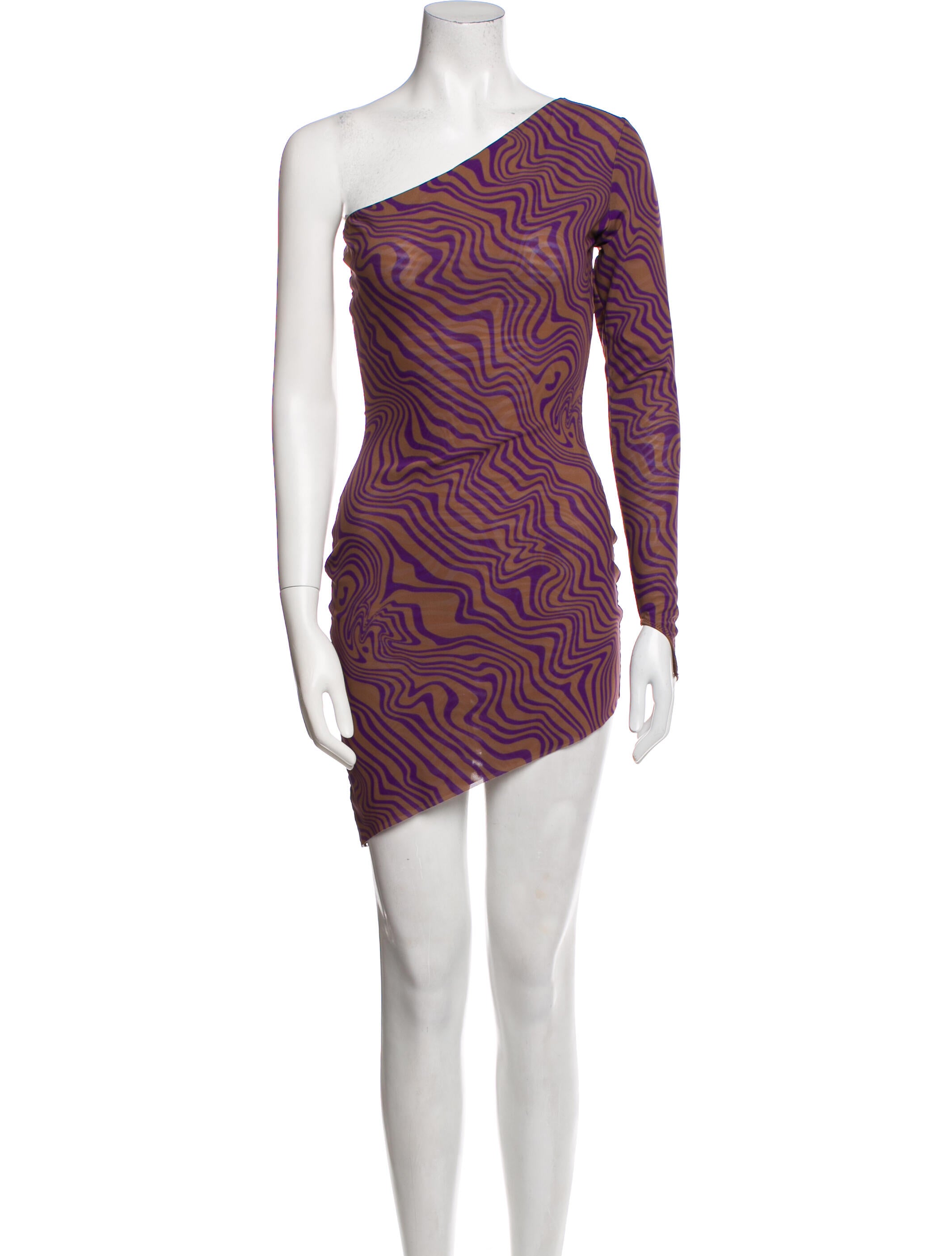 Maisie Wilen Striped Mini Dress