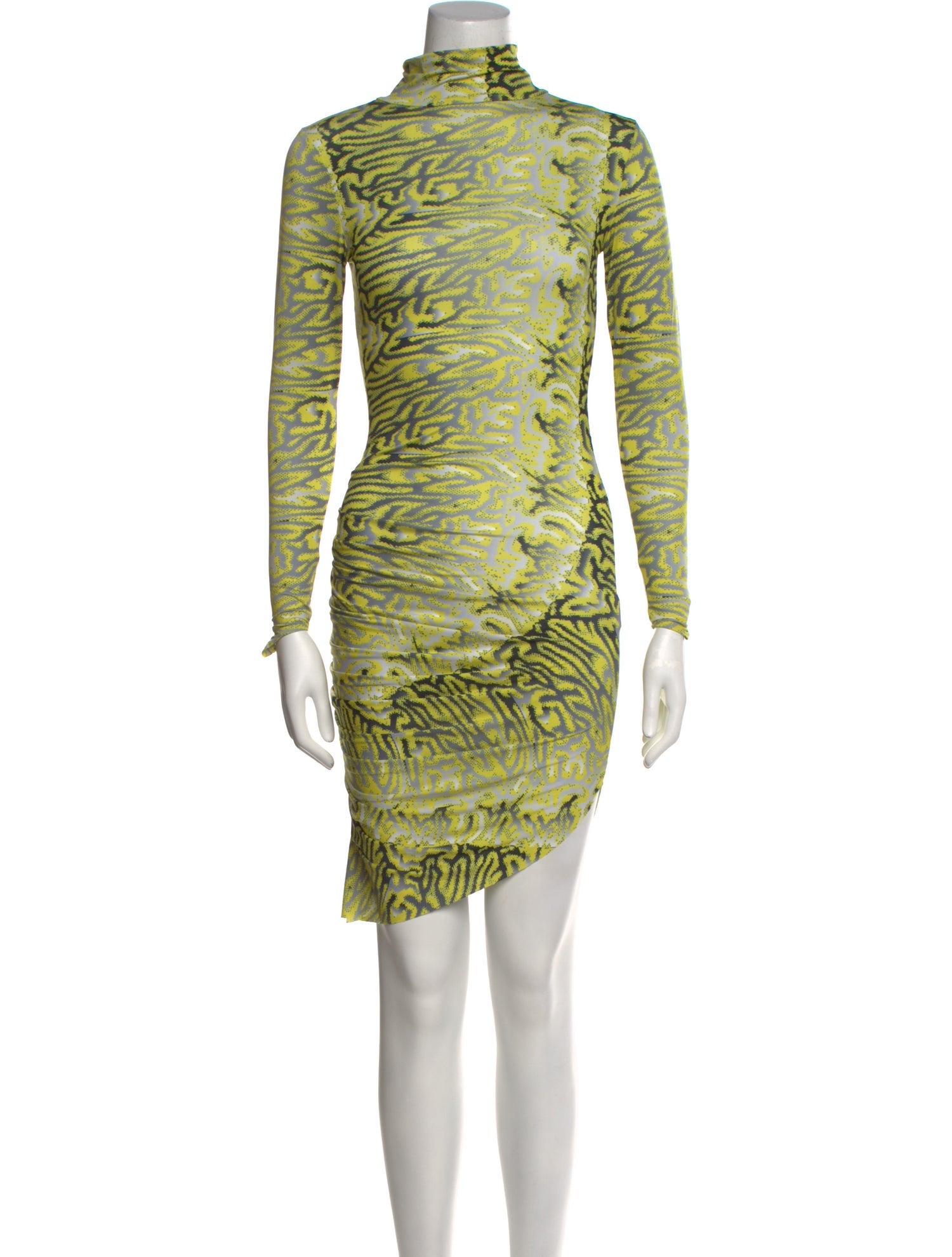 Maisie Wilen Animal Print Mini Dress