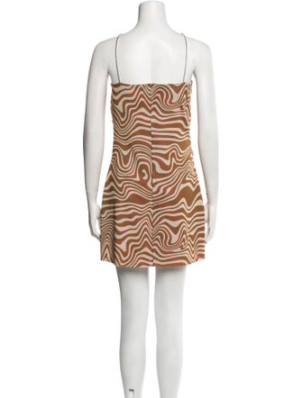 Maisie Wilen Printed Mini Dress