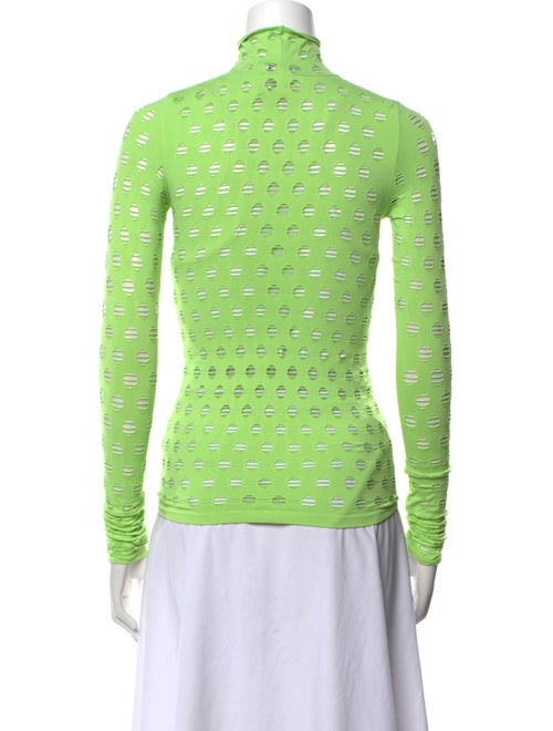 Maisie Wilen Nylon Turtleneck Sweatshirt