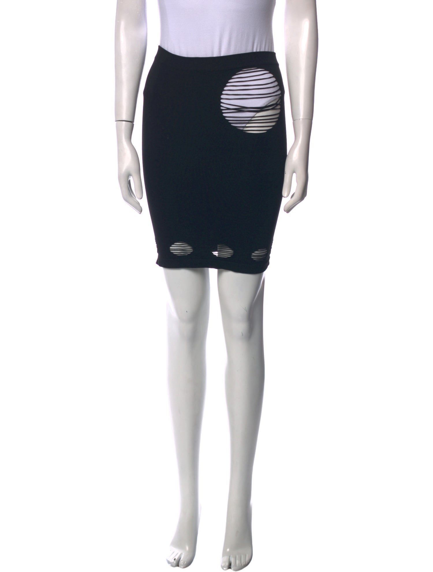 Maisie Wilen Nylon Mini Skirt