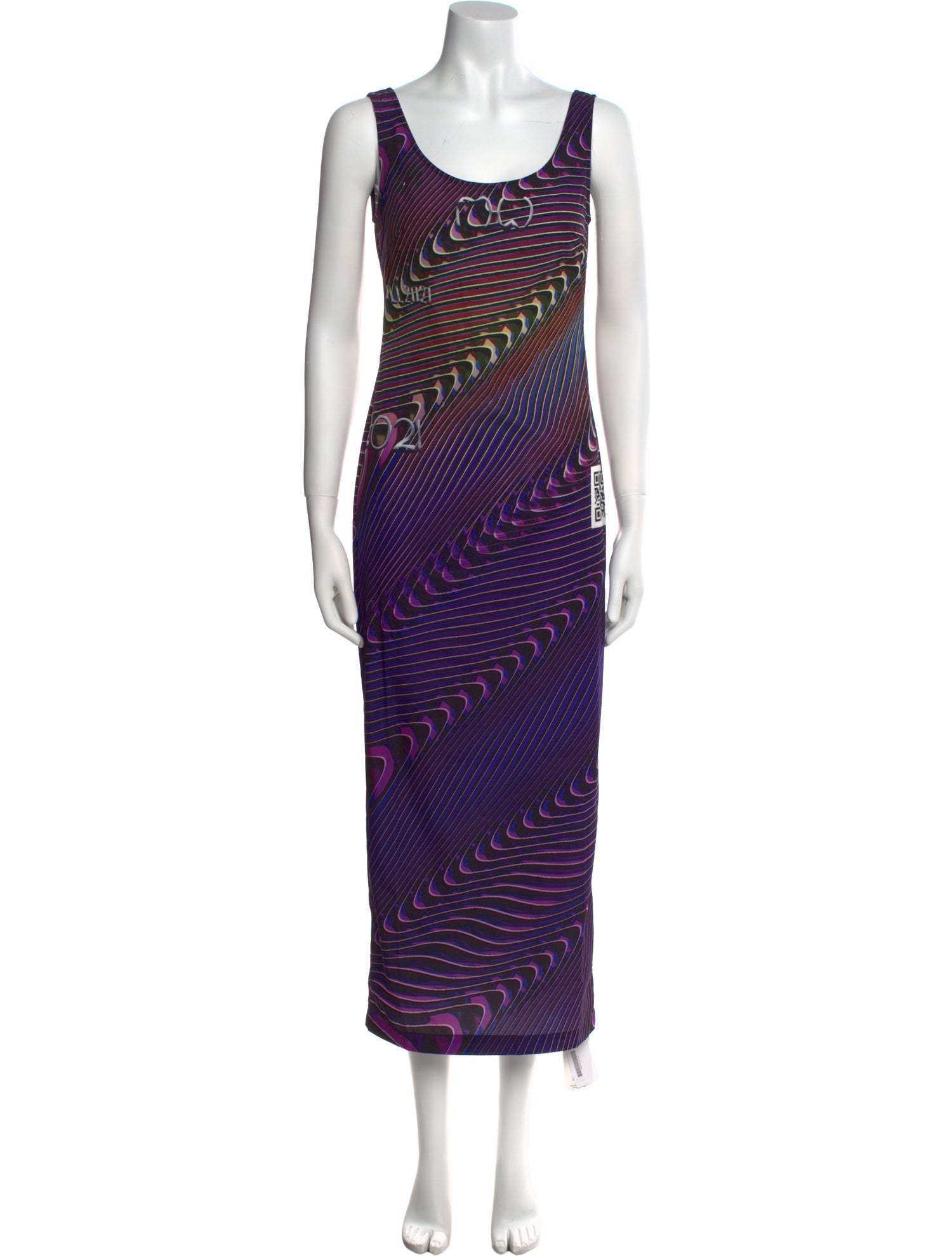 Maisie Wilen Striped Long Dress