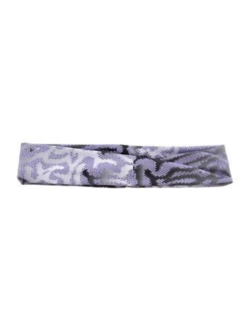 Maisie Wilen Hair Accessories Silk Pattern Printed Elastic Hairband