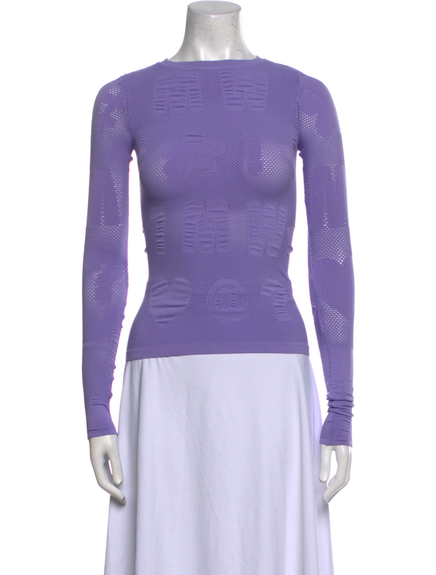 Maisie Wilen Scoop Neck Long Sleeve Top w/ Tags