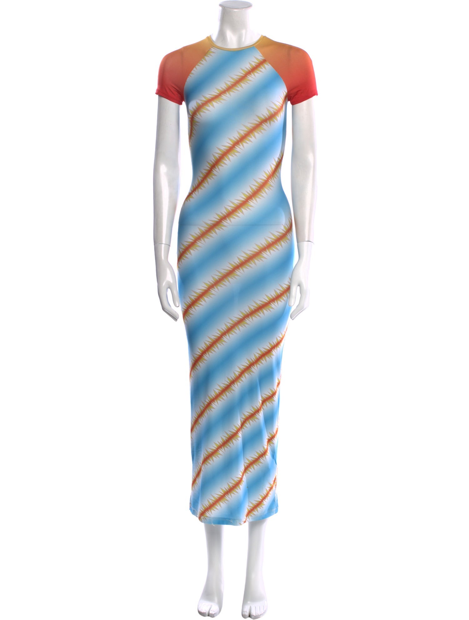 Maisie Wilen Striped Long Dress