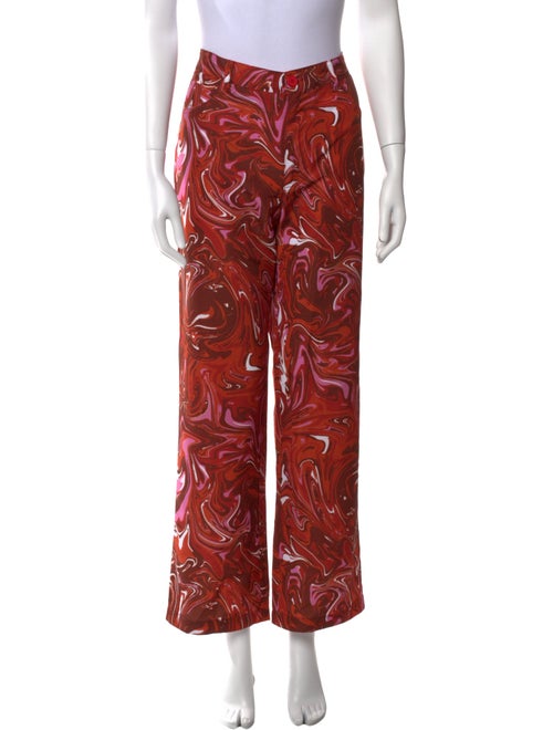 Maisie Wilen Printed Wide Leg Pants