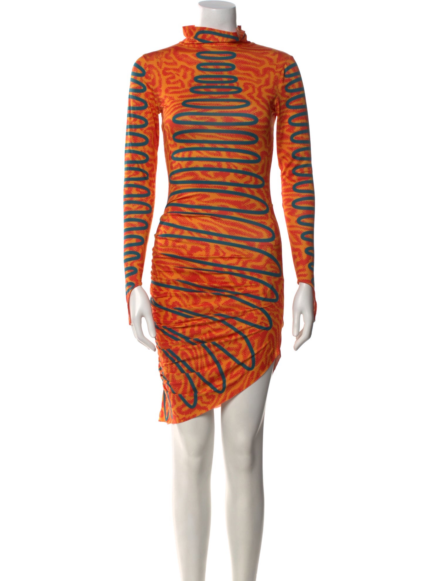 Maisie Wilen Striped Mini Dress