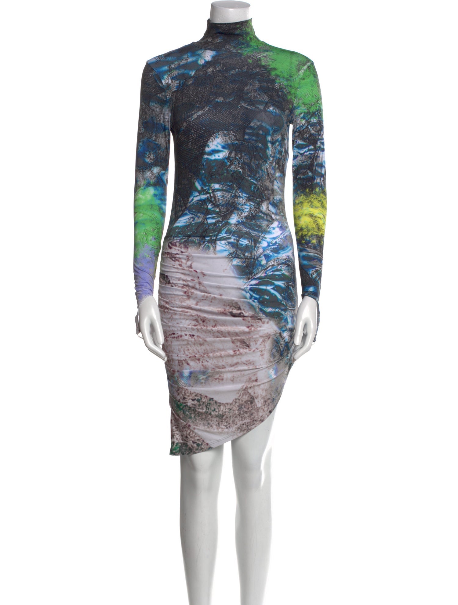 Maisie Wilen Printed Mini Dress