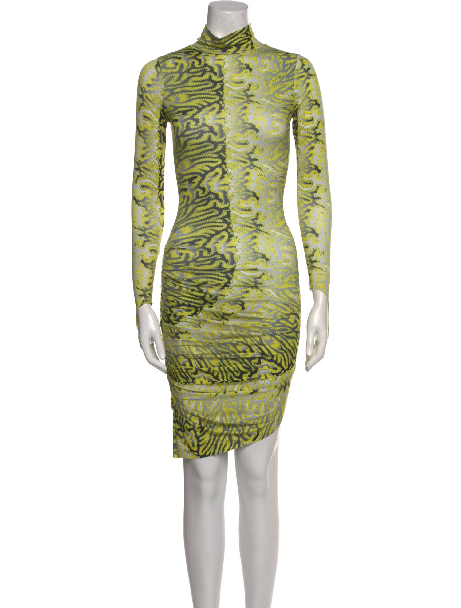 Maisie Wilen Animal Print Mini Dress