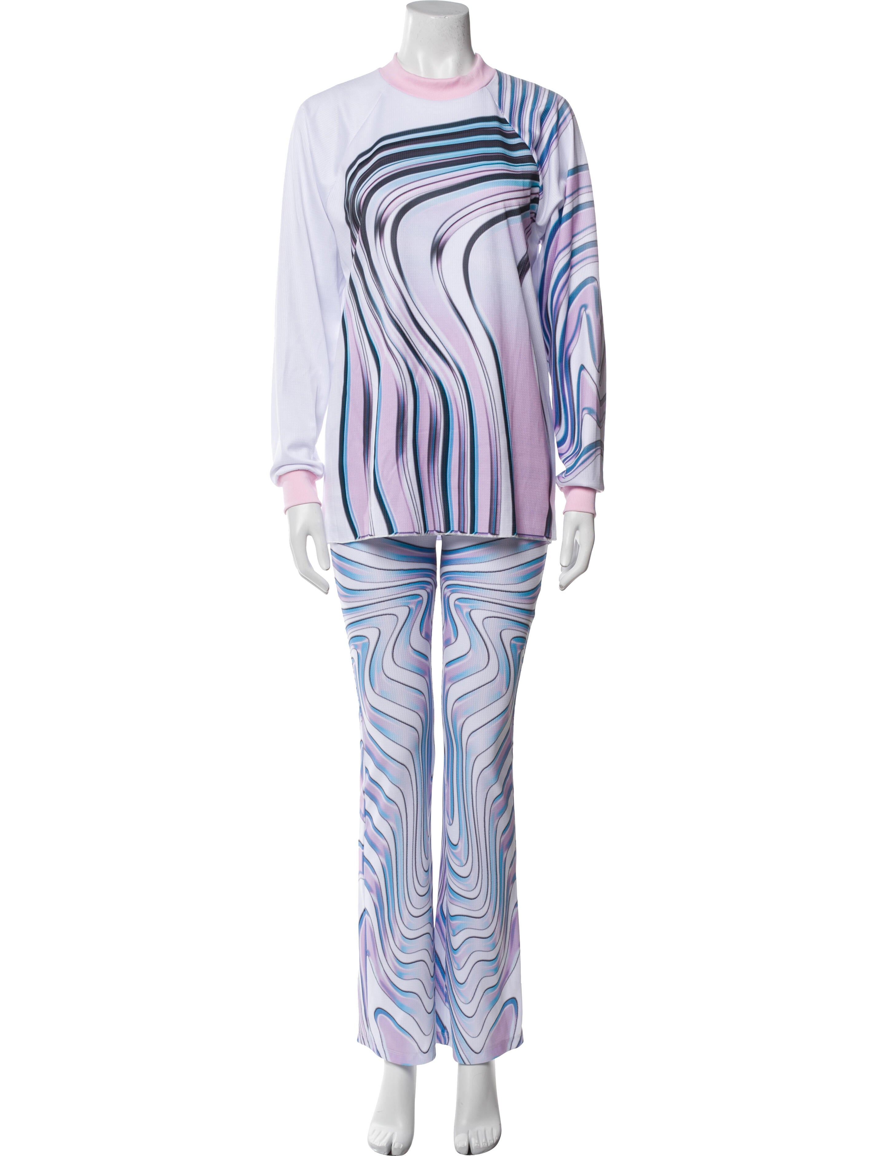 Maisie Wilen Striped Pant Set