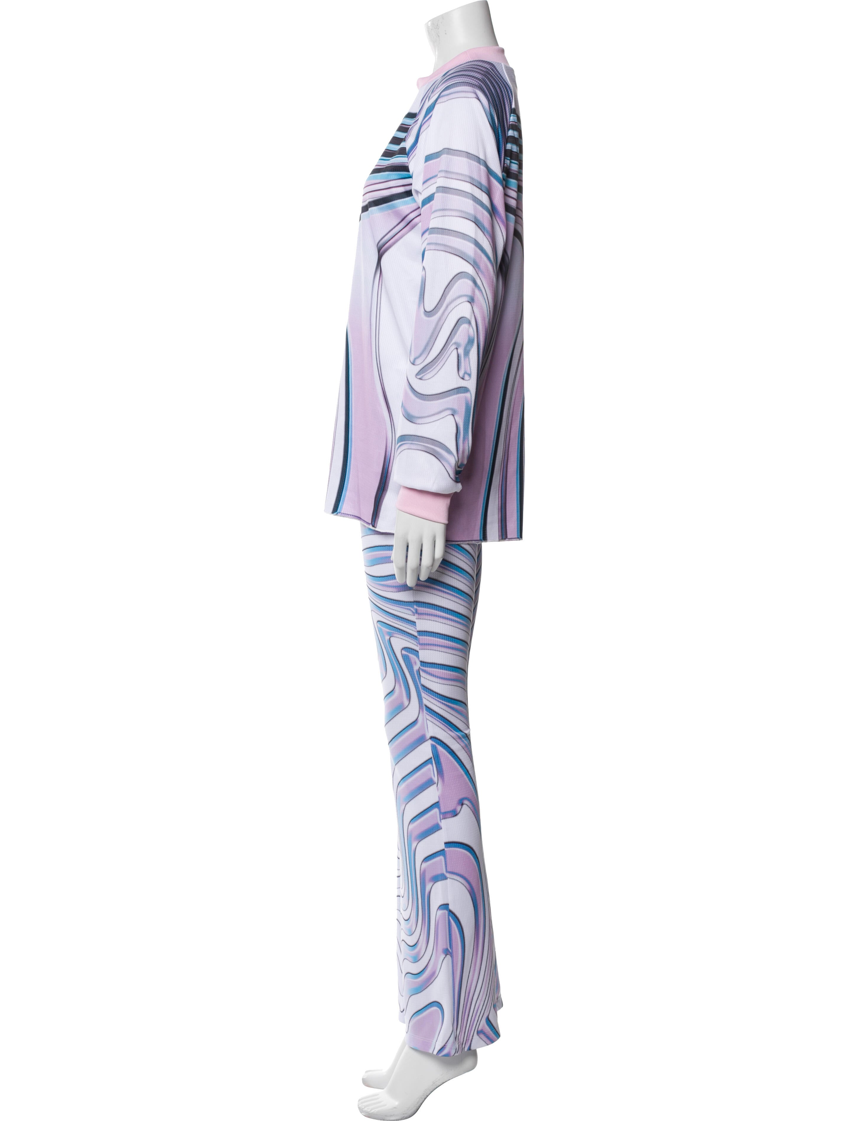 Maisie Wilen Striped Pant Set