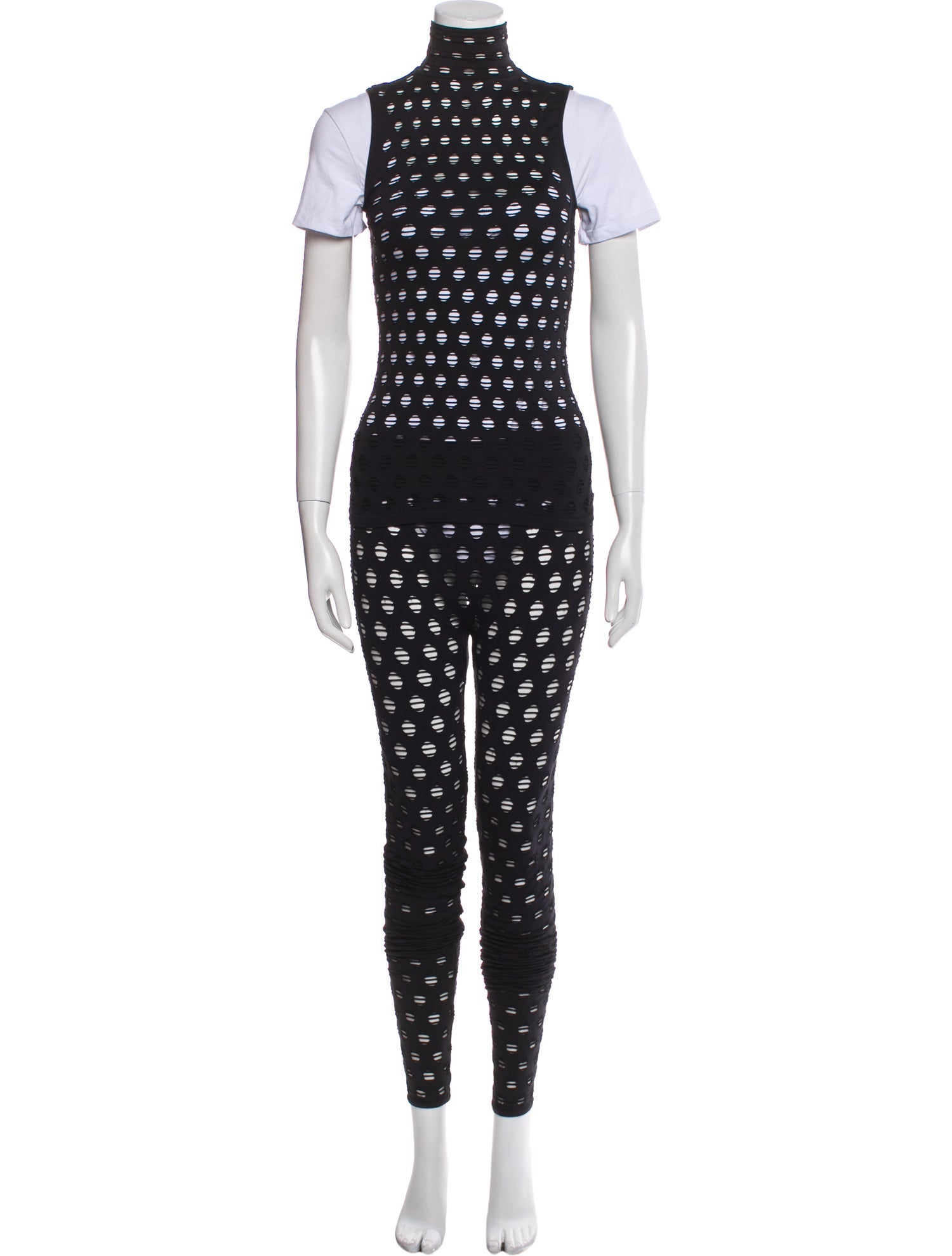 Maisie Wilen Striped Cutout Accent Pant Set