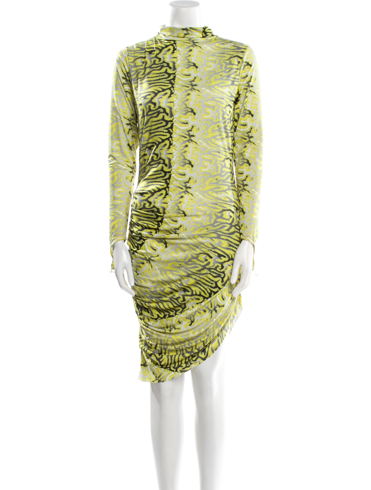 Maisie Wilen Animal Print Knee-Length Dress